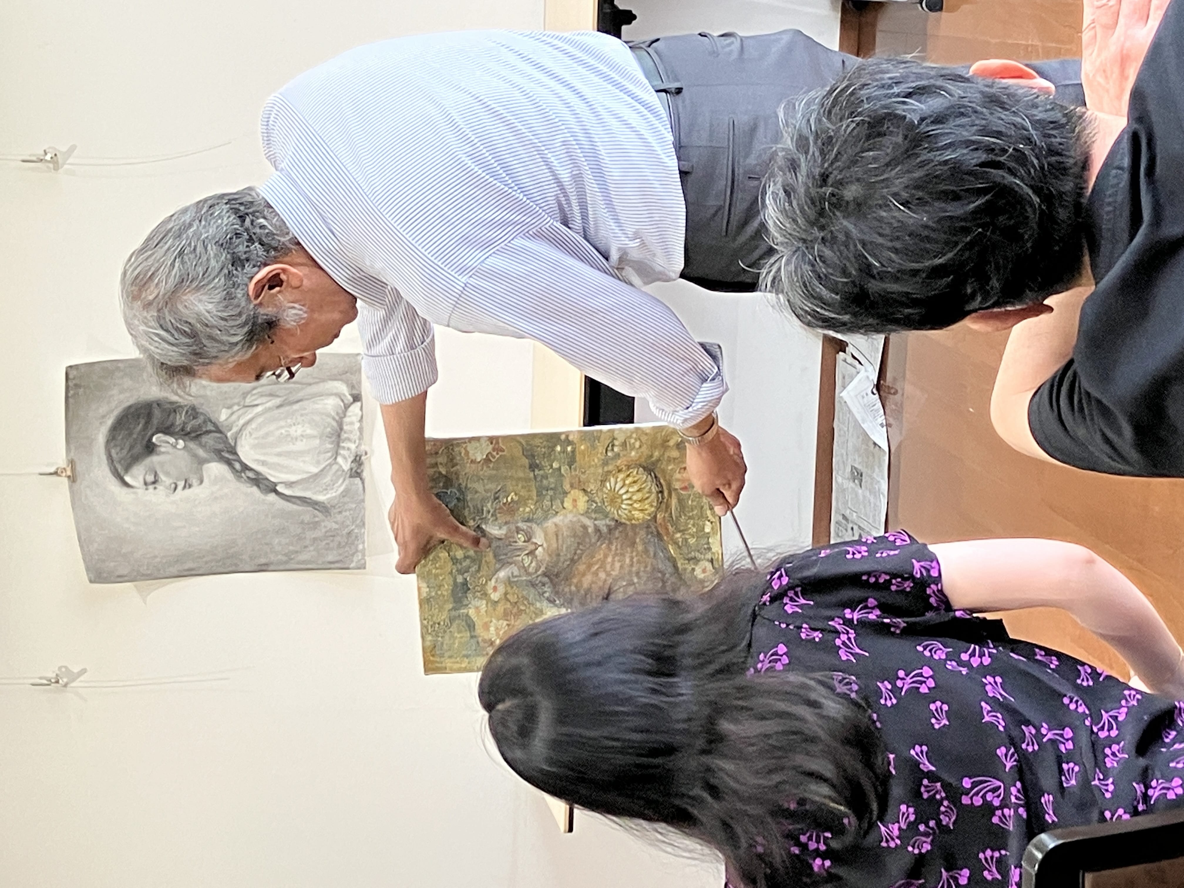 絵画講評講義 6月25日（木）