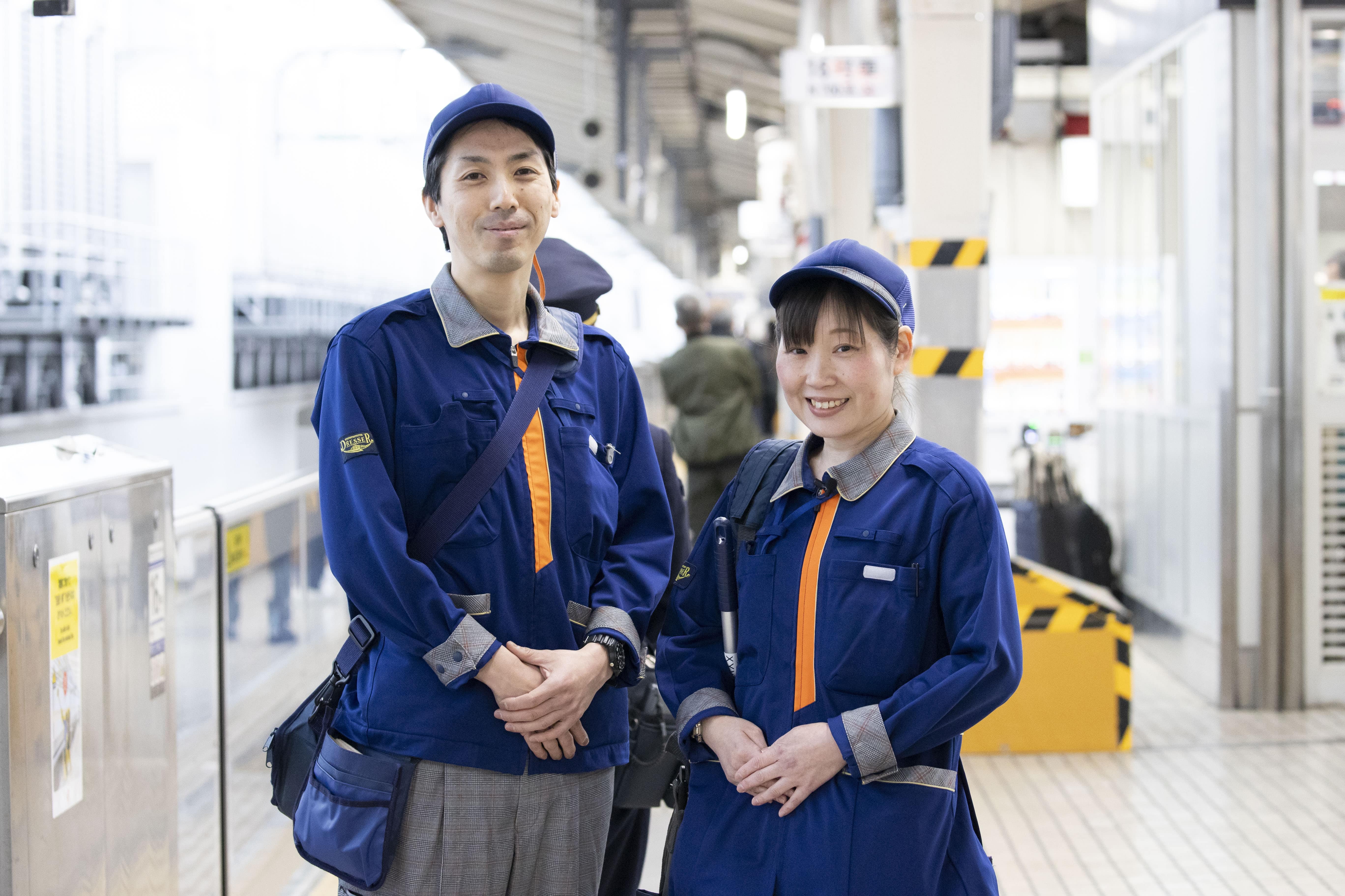 【中途採用】新幹線車両のクリーンスタッフ（東京駅における新幹線車内清掃 ・整備）
