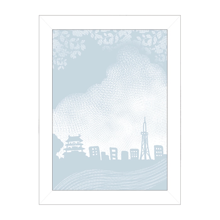 中川運河コラボ限定グッズ②重ね絵アート