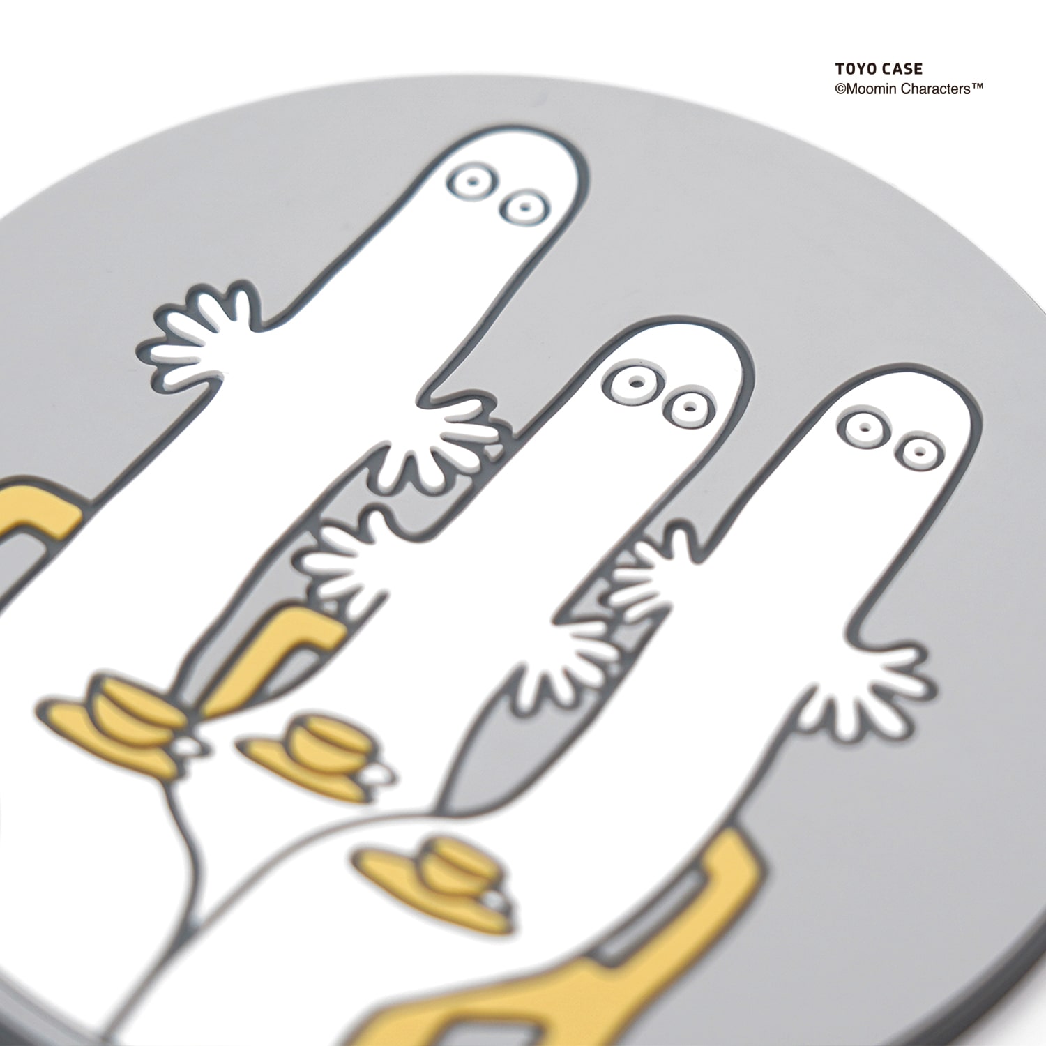 コースターマグネットムーミンシリーズ　ニョロニョロ ニョロニョロ