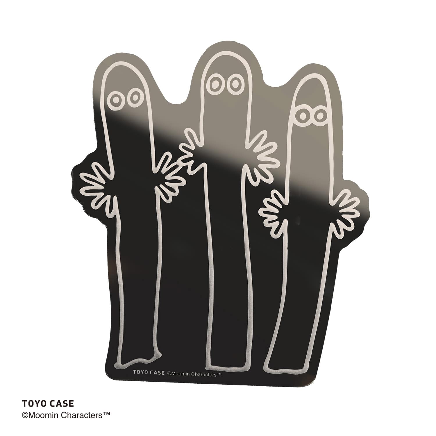 ダイカットスタンドミラー ムーミンシリーズ 01 ニョロニョロ ニョロニョロ