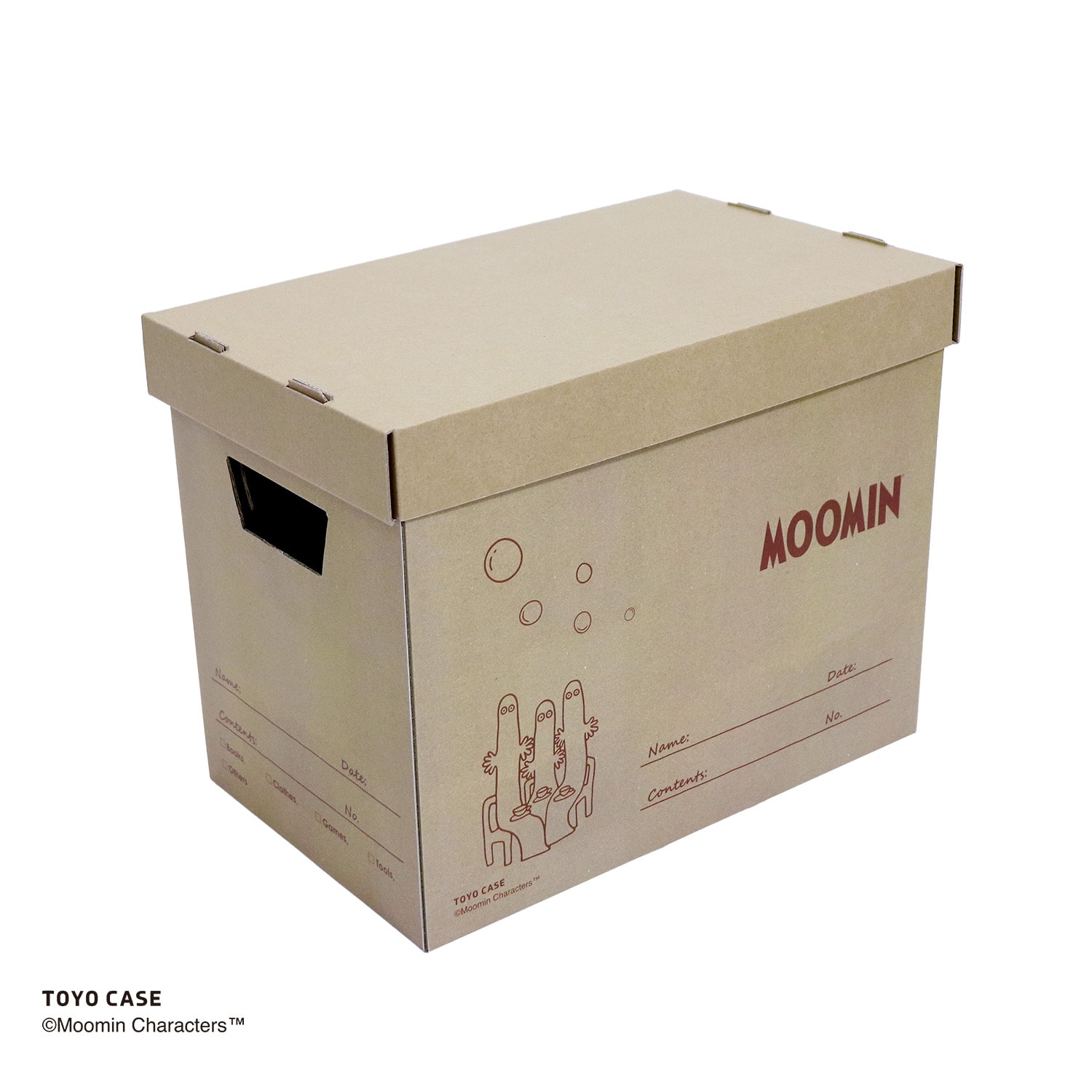 スローイングボックスハーフ ムーミンシリーズ 02 シャボンタイム シャボンタイム