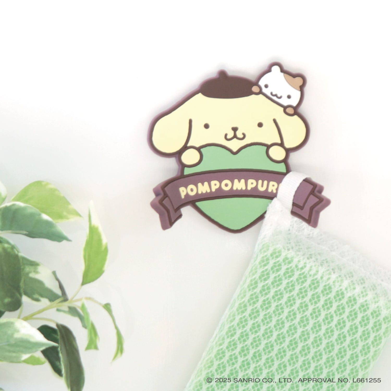 サンリオキャラクターズ マグネットフック　ポムポムプリン ポムポムプリン