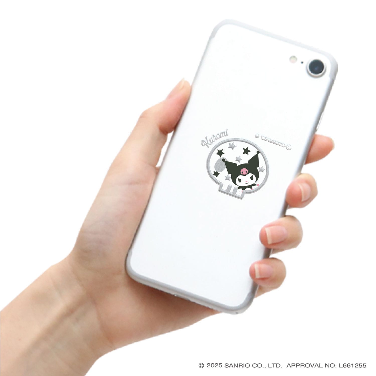 サンリオキャラクターズ　蒔絵ステッカー クロミ クロミ