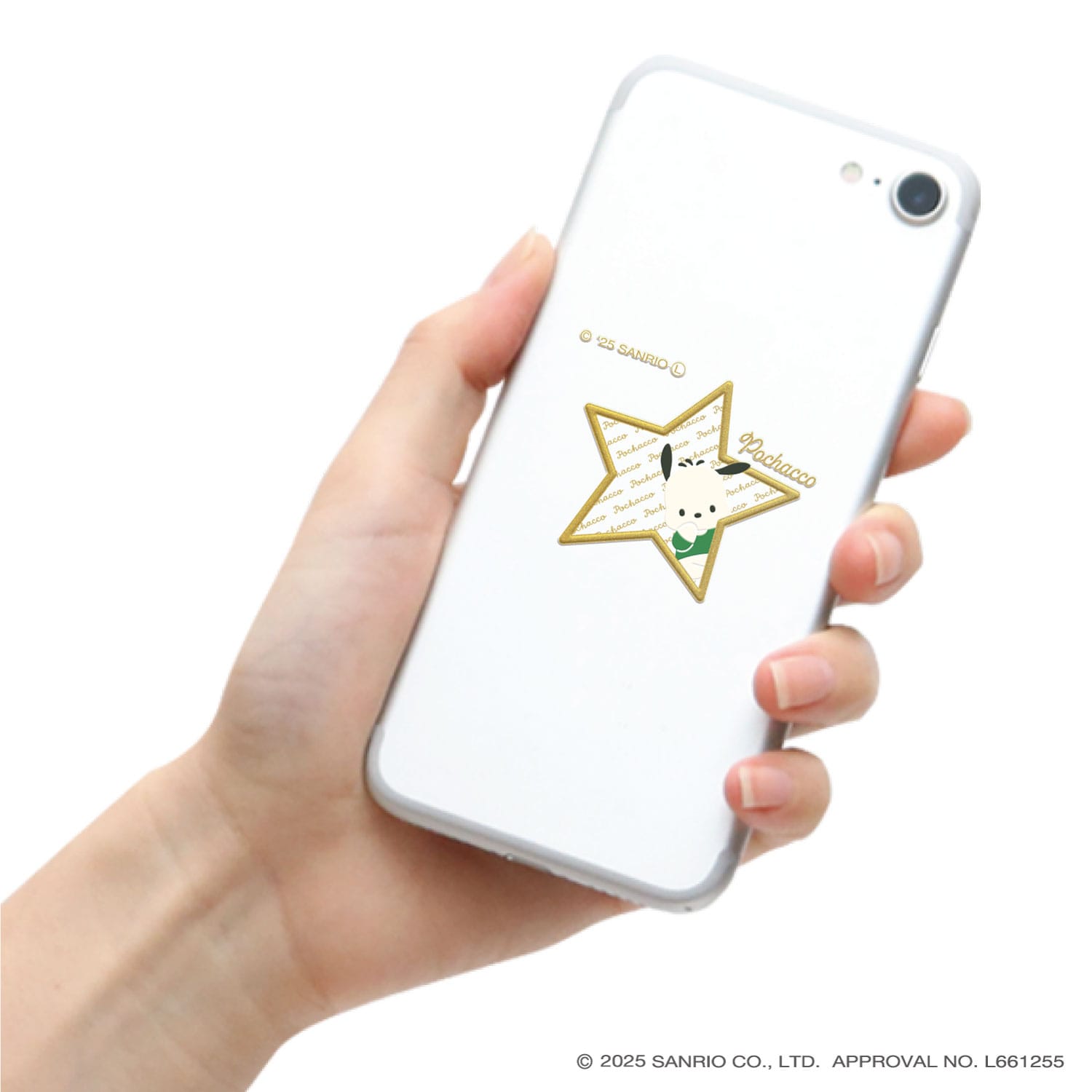 サンリオキャラクターズ　蒔絵ステッカー ポチャッコ ポチャッコ