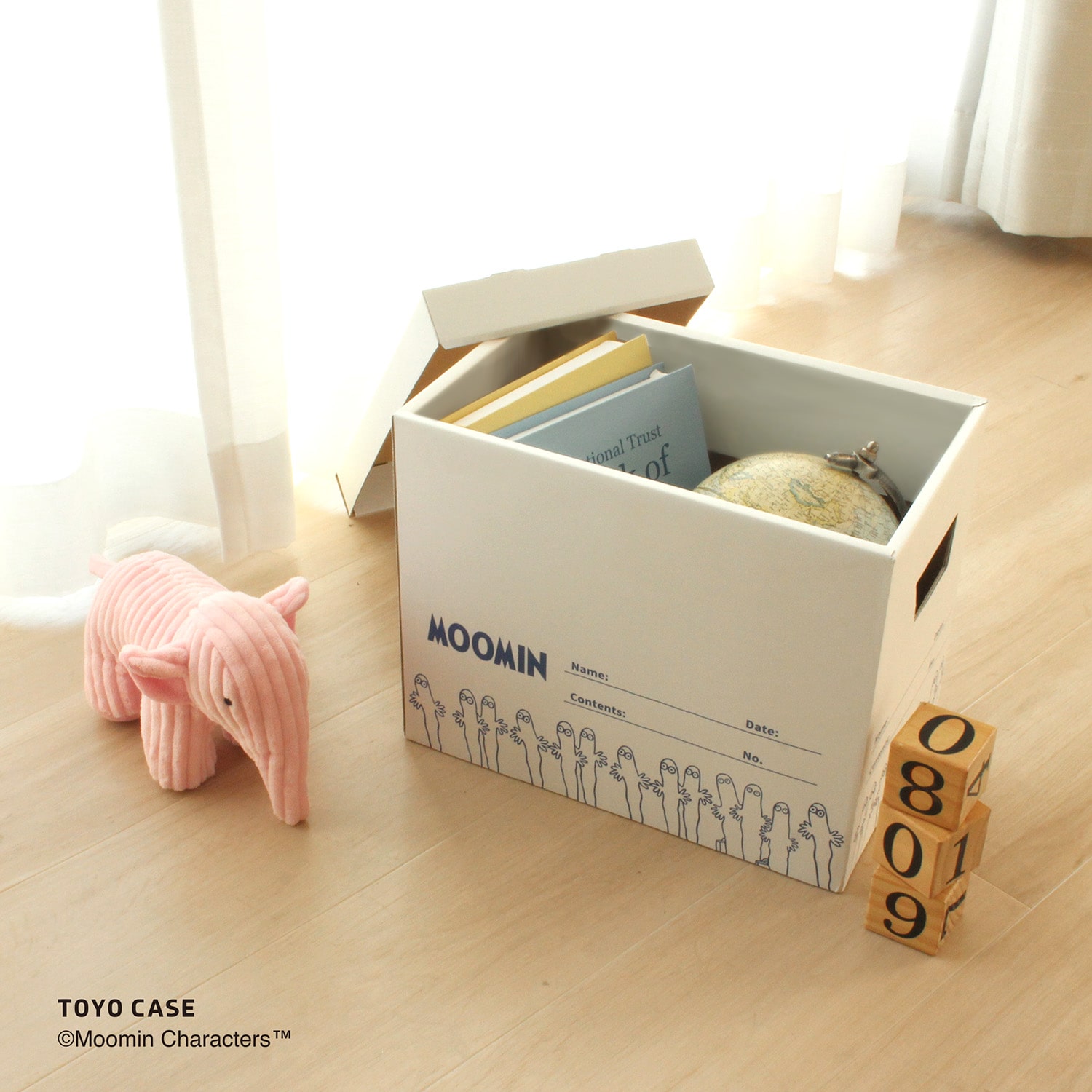 スローイングボックスハーフ ムーミンシリーズ 01 ニョロニョロ ニョロニョロ