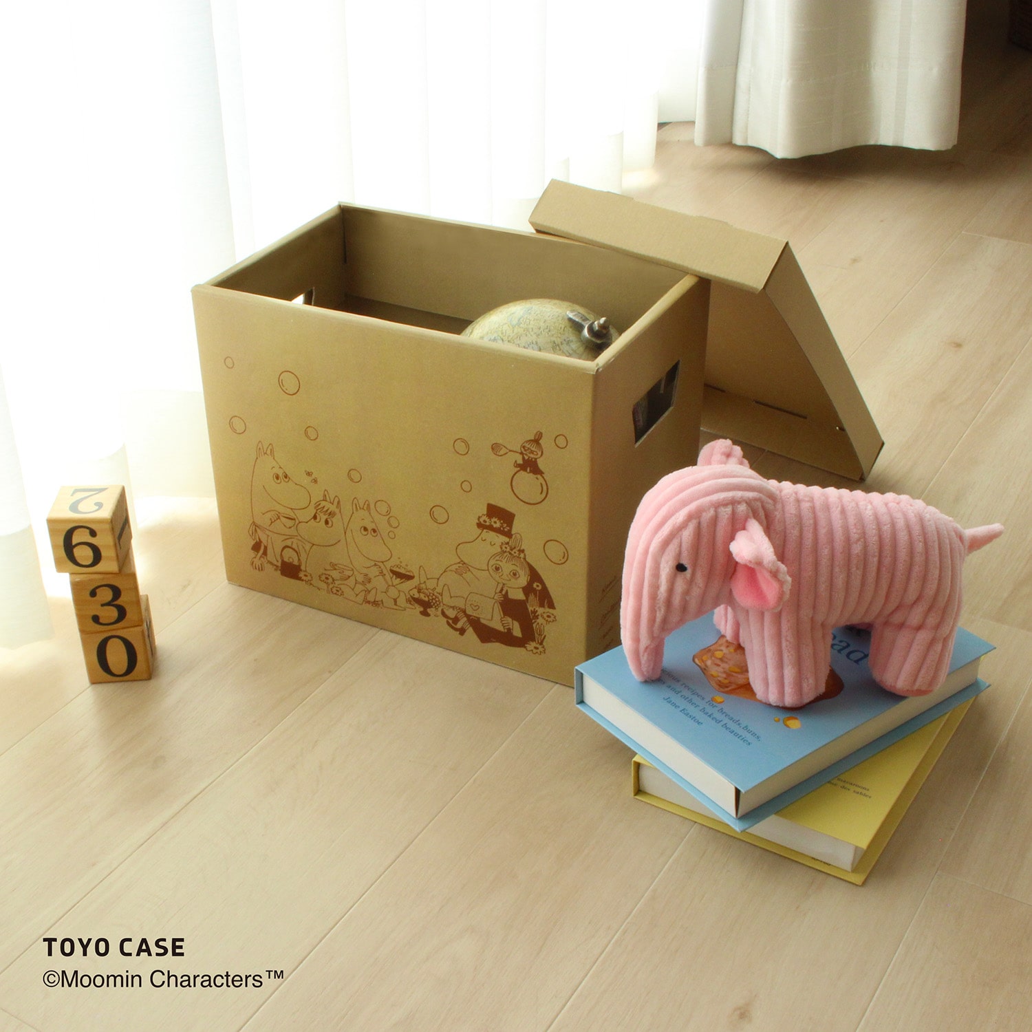 スローイングボックスハーフ ムーミンシリーズ 02 シャボンタイム シャボンタイム