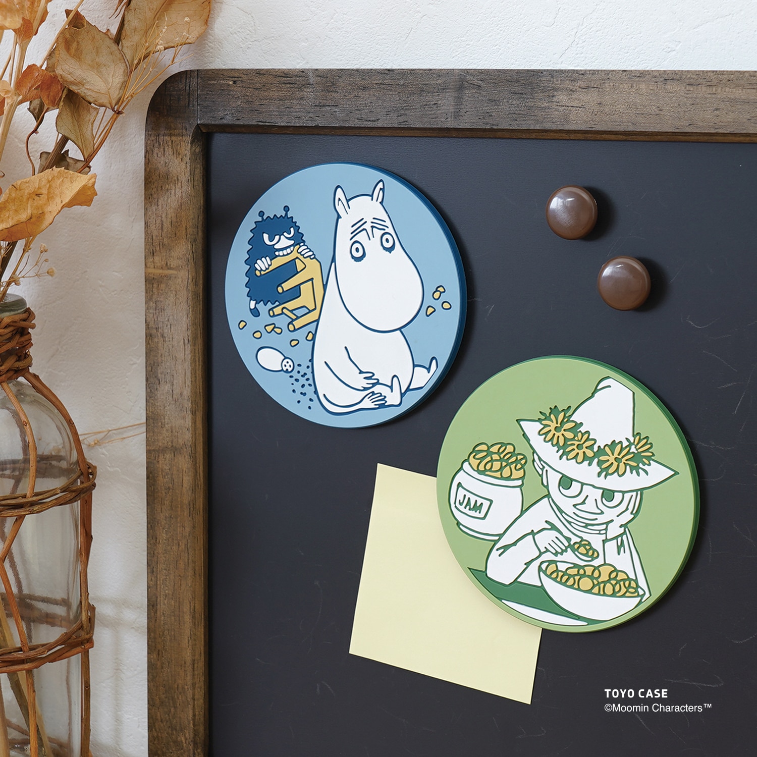 コースターマグネットムーミンシリーズ　ムーミン ムーミン