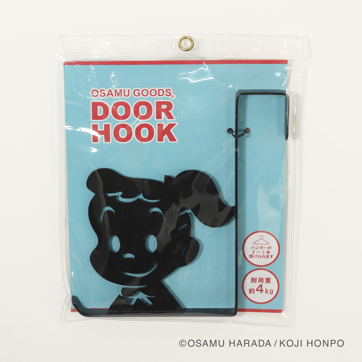 OSAMU GOODS ドアフック ジル ブラック ブラック ジル