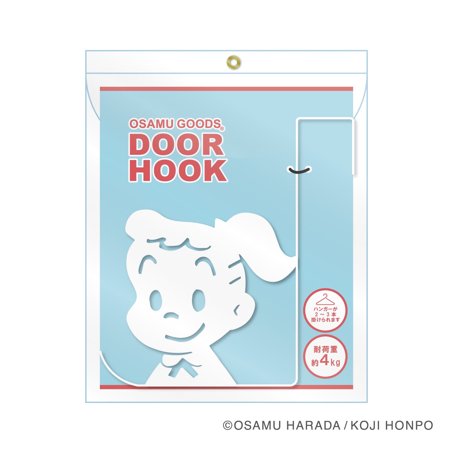 OSAMU GOODS ドアフック ジル ホワイト ホワイト ジル