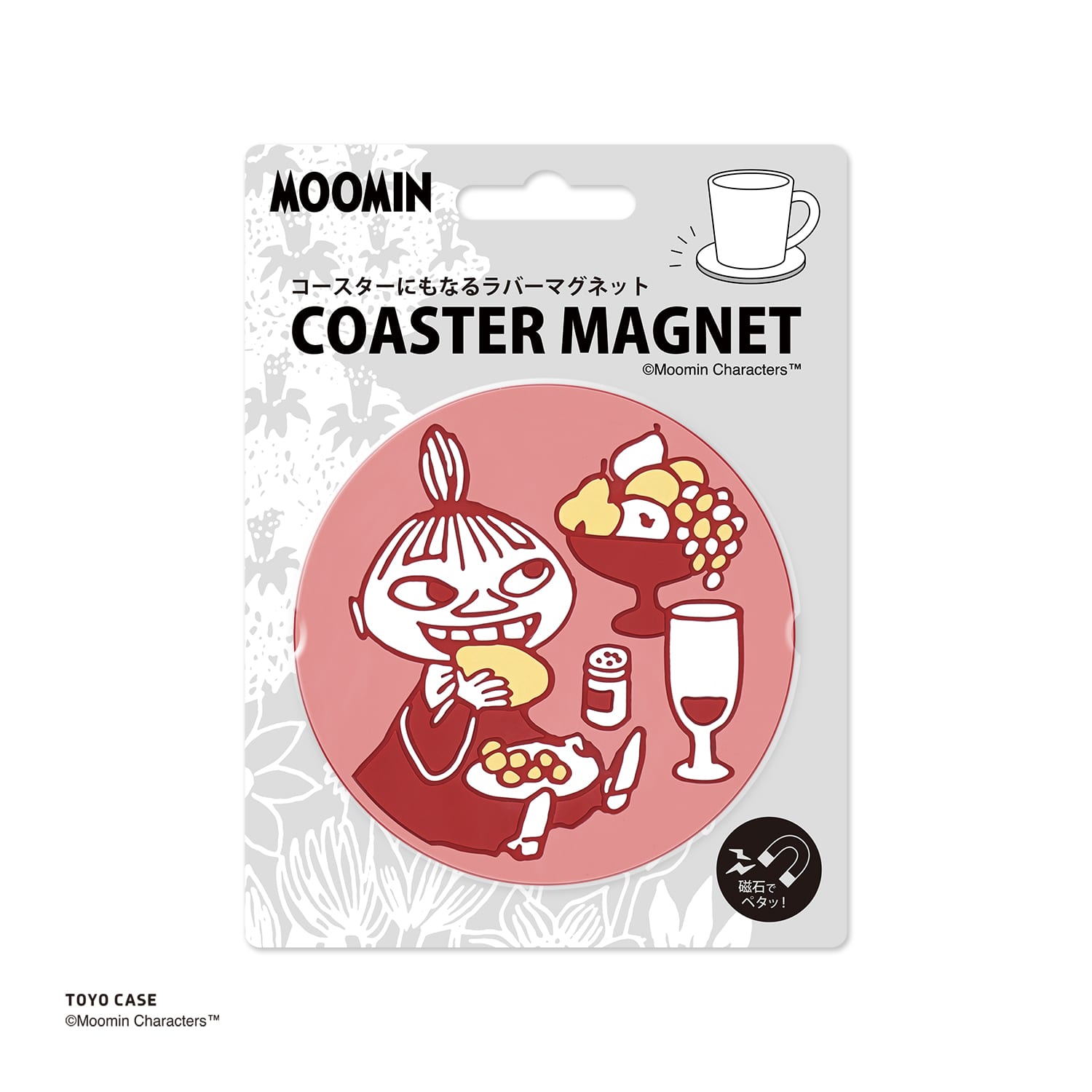 コースターマグネットムーミンシリーズ　リトルミイ リトルミイ