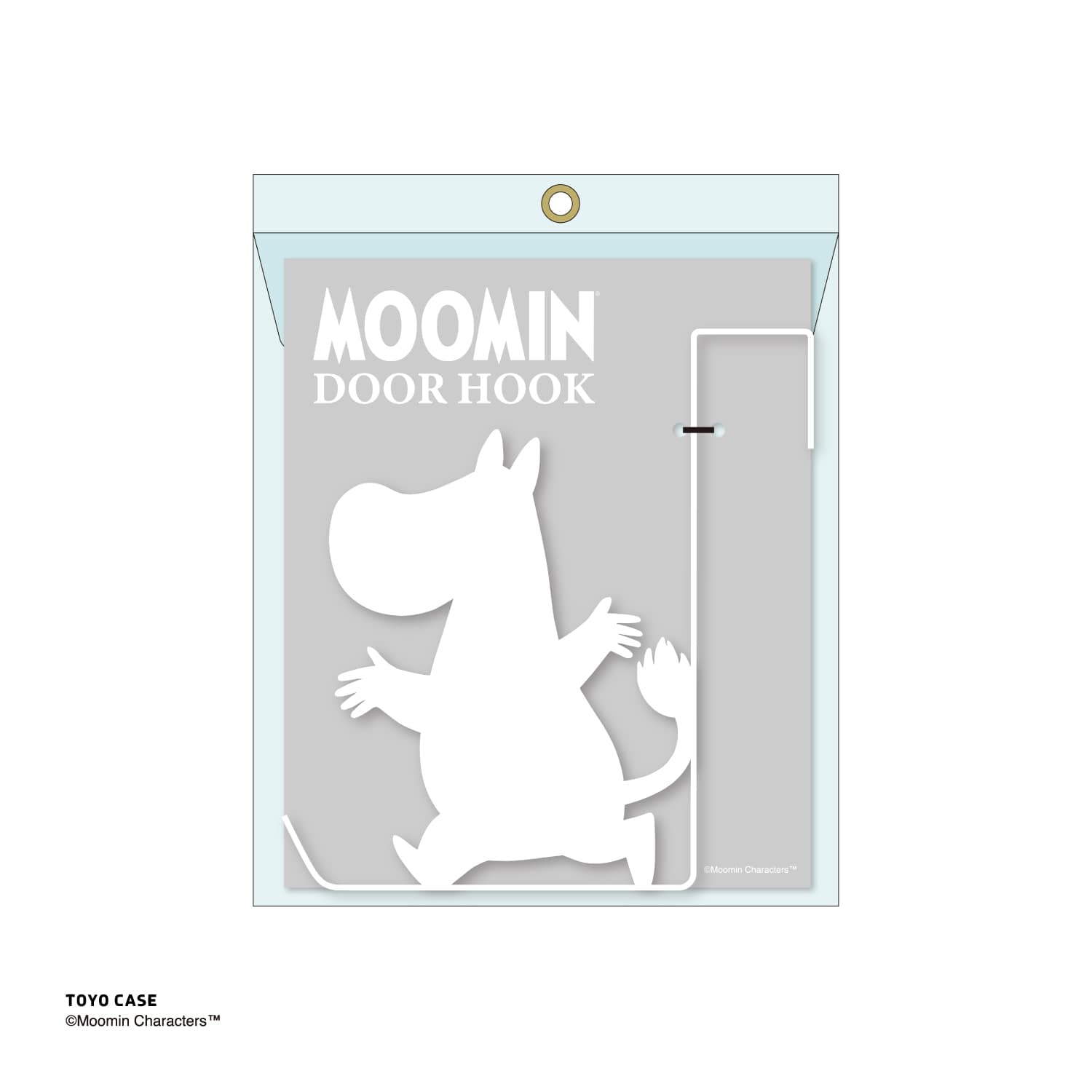 ムーミンシリーズドアフック　ホワイト　ムーミン ムーミン