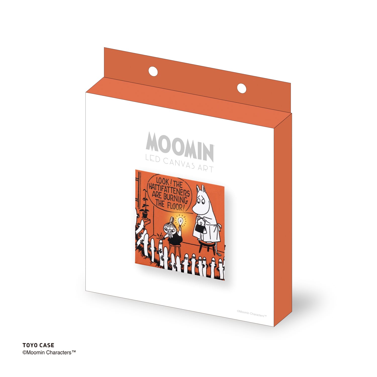 LEDキャンバスアートムーミンシリーズ　RED RED
