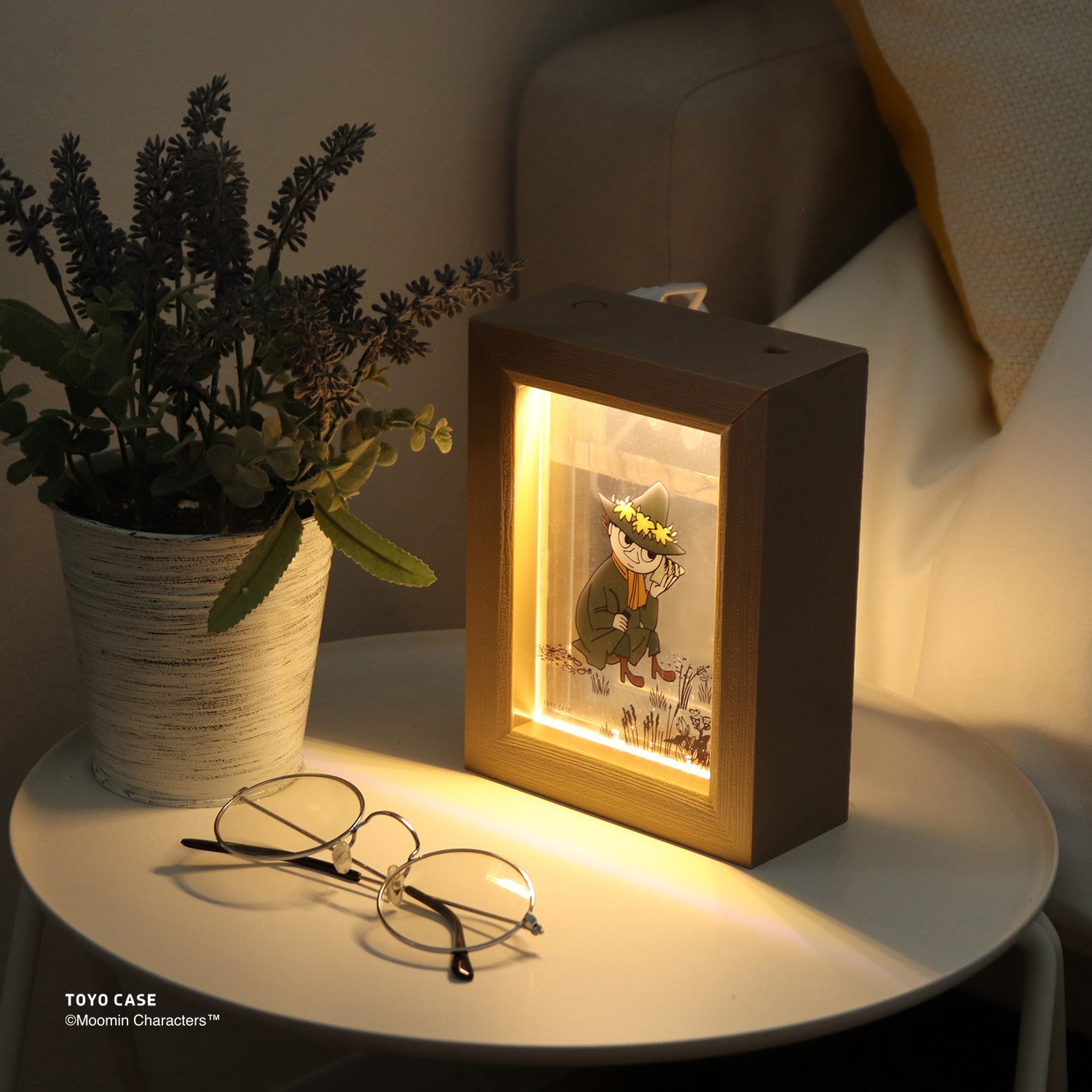 加湿器Frameムーミン　ニョロニョロ＆スナフキンセット ニョロニョロ＆スナフキンセット