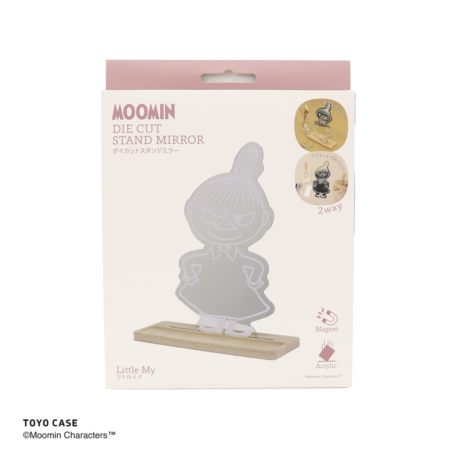 ダイカットスタンドミラー ムーミンシリーズ 02 リトルミイ リトルミイ