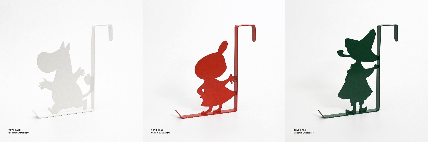 ムーミンシリーズドアフック　ホワイト　ムーミン ムーミン