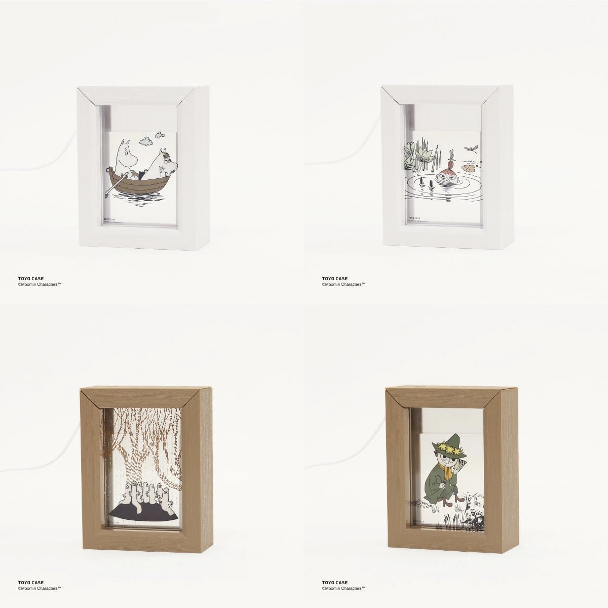 加湿器Frameムーミン　ムーミン・スノークのおじょうさん＆リトルミイセット ムーミン・スノークのおじょうさん＆リトルミイセット