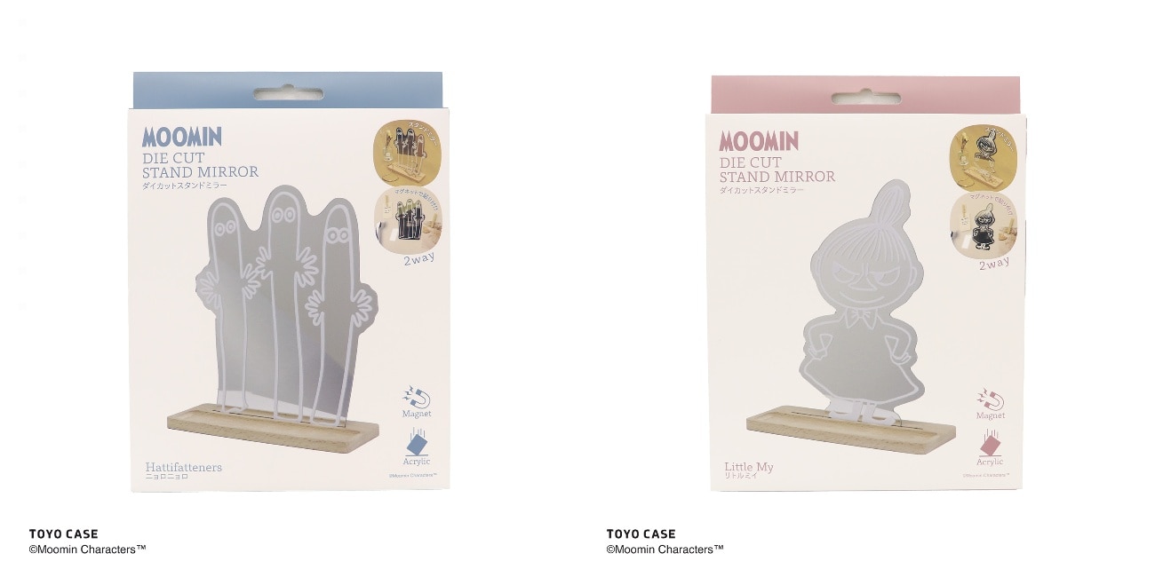 ダイカットスタンドミラー ムーミンシリーズ 02 リトルミイ リトルミイ