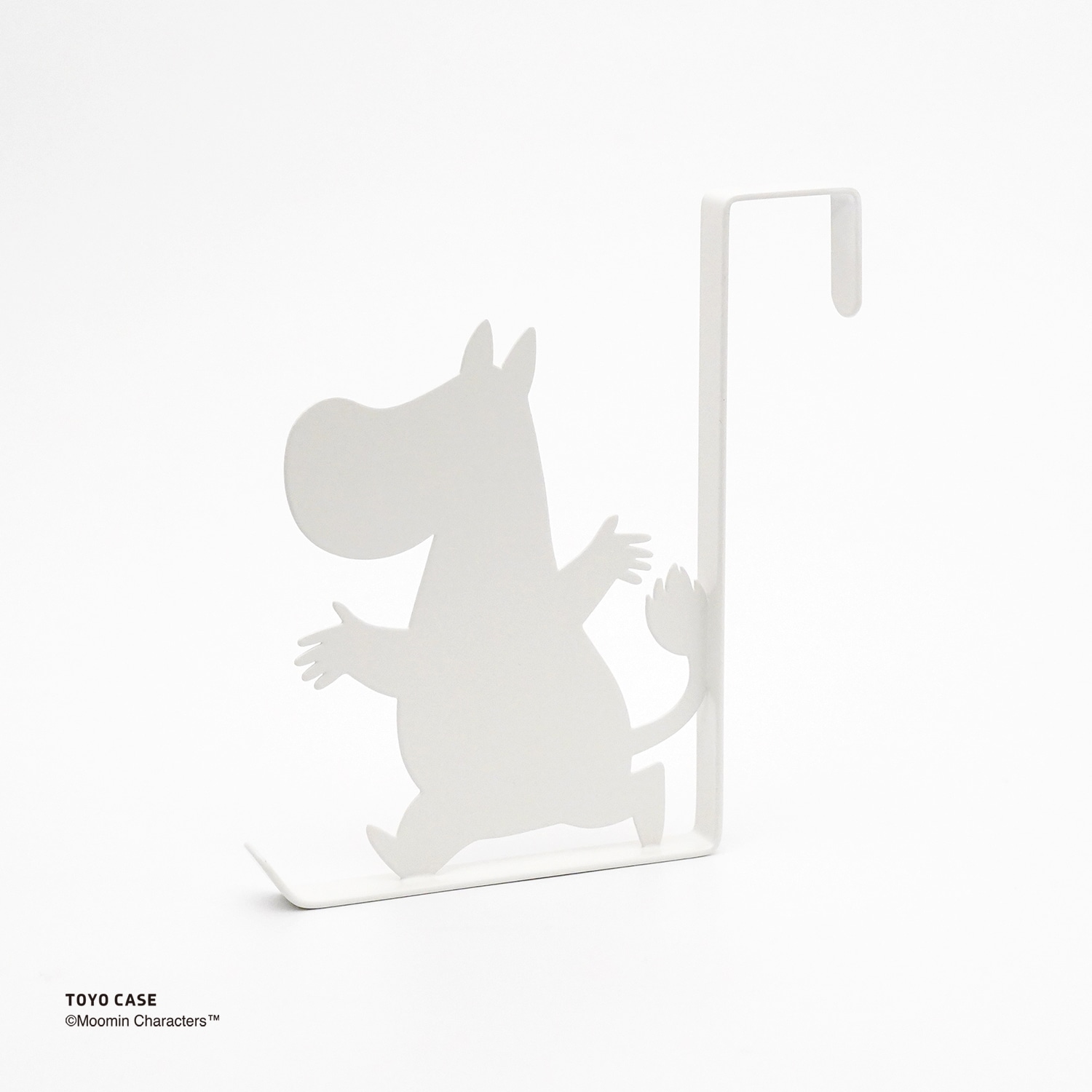 ムーミンシリーズドアフック　ホワイト　ムーミン