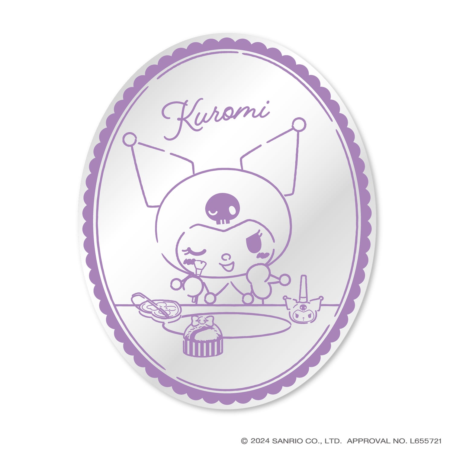 サンリオキャラクターズ ココニモミラー クロミ