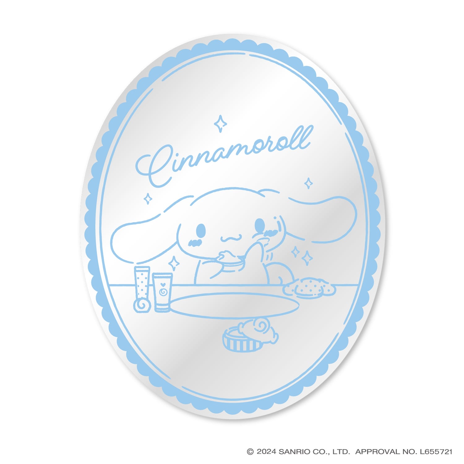 サンリオキャラクターズ ココニモミラー シナモロール