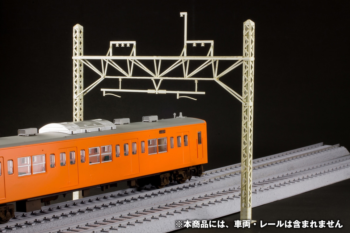 1/80ペーパーキット 架線柱 ホワイト