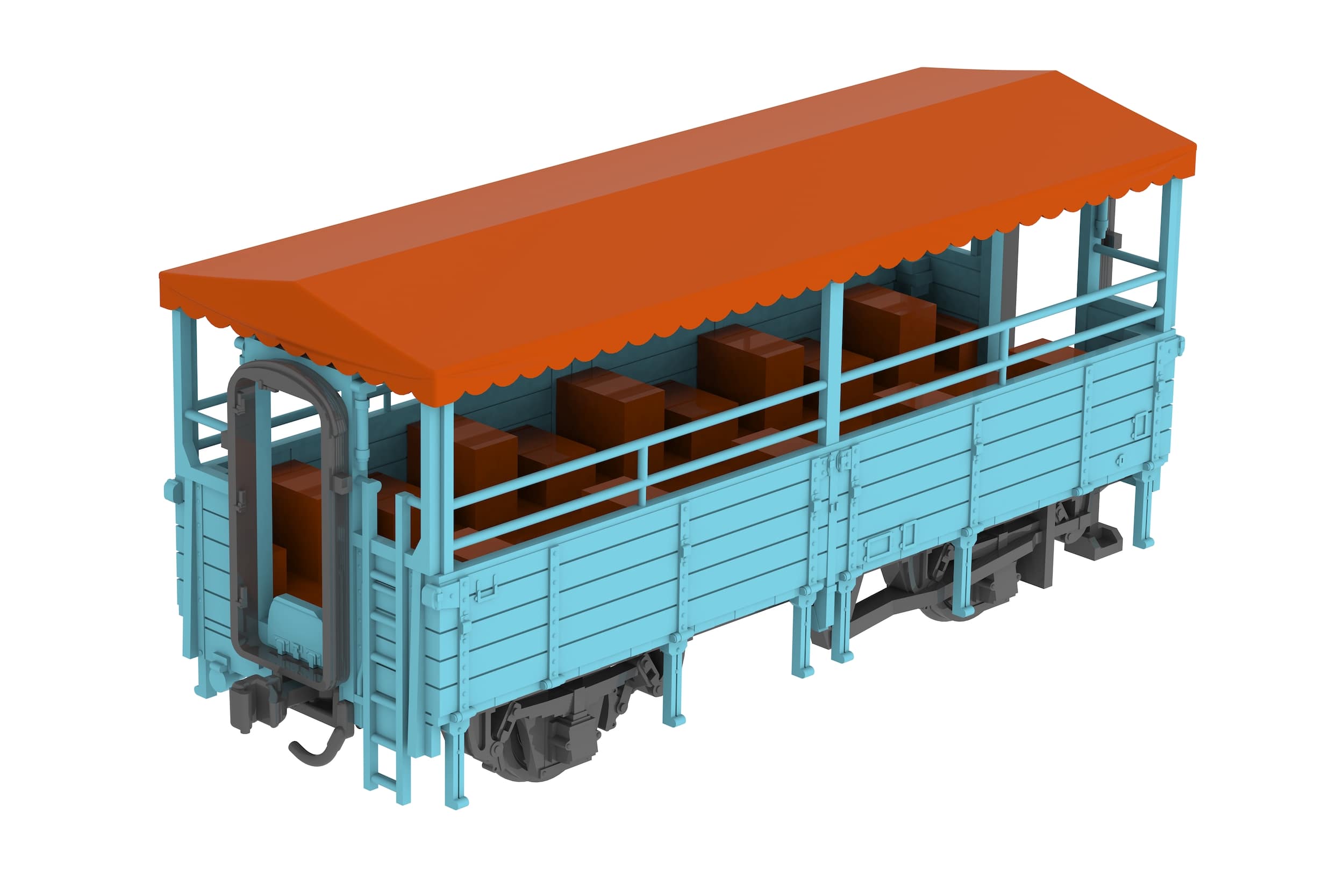 ★予約特典付★トロッコ列車（ブルー）【5月発売予定】