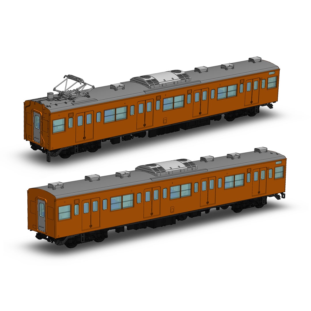JR東日本201系直流電車(中央線)モハ201・モハ200 キット
