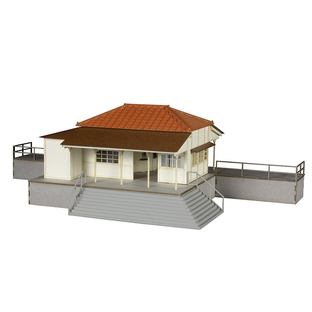 1/80ペーパーキット 駅舎[Type 小湊鐵道]