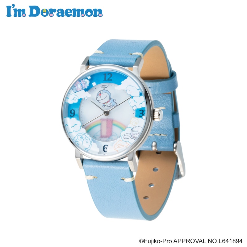 I’m Doraemon ドラえもん青空さんぽモデル ソーラー充電 イタリアンレザー