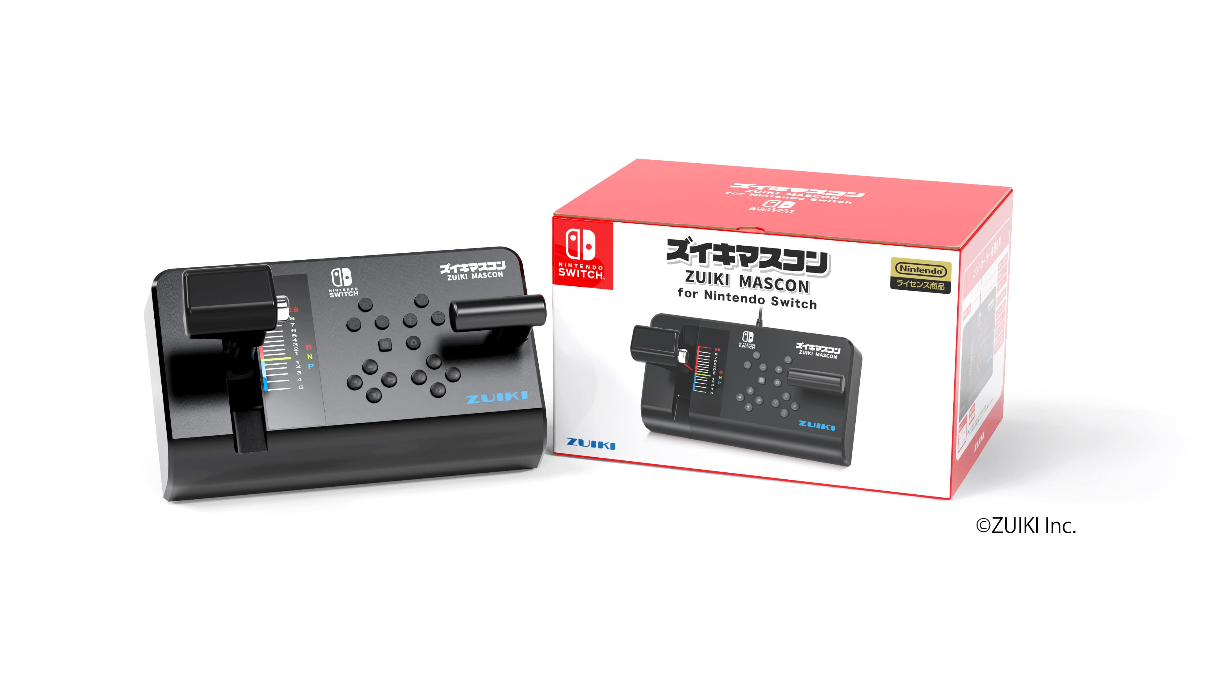 セット販売!ズイキマスコン for Nintendo Switch BLACK+鉄道にっぽん! RealPro 特急ロマンスカー! 小田急電鉄編