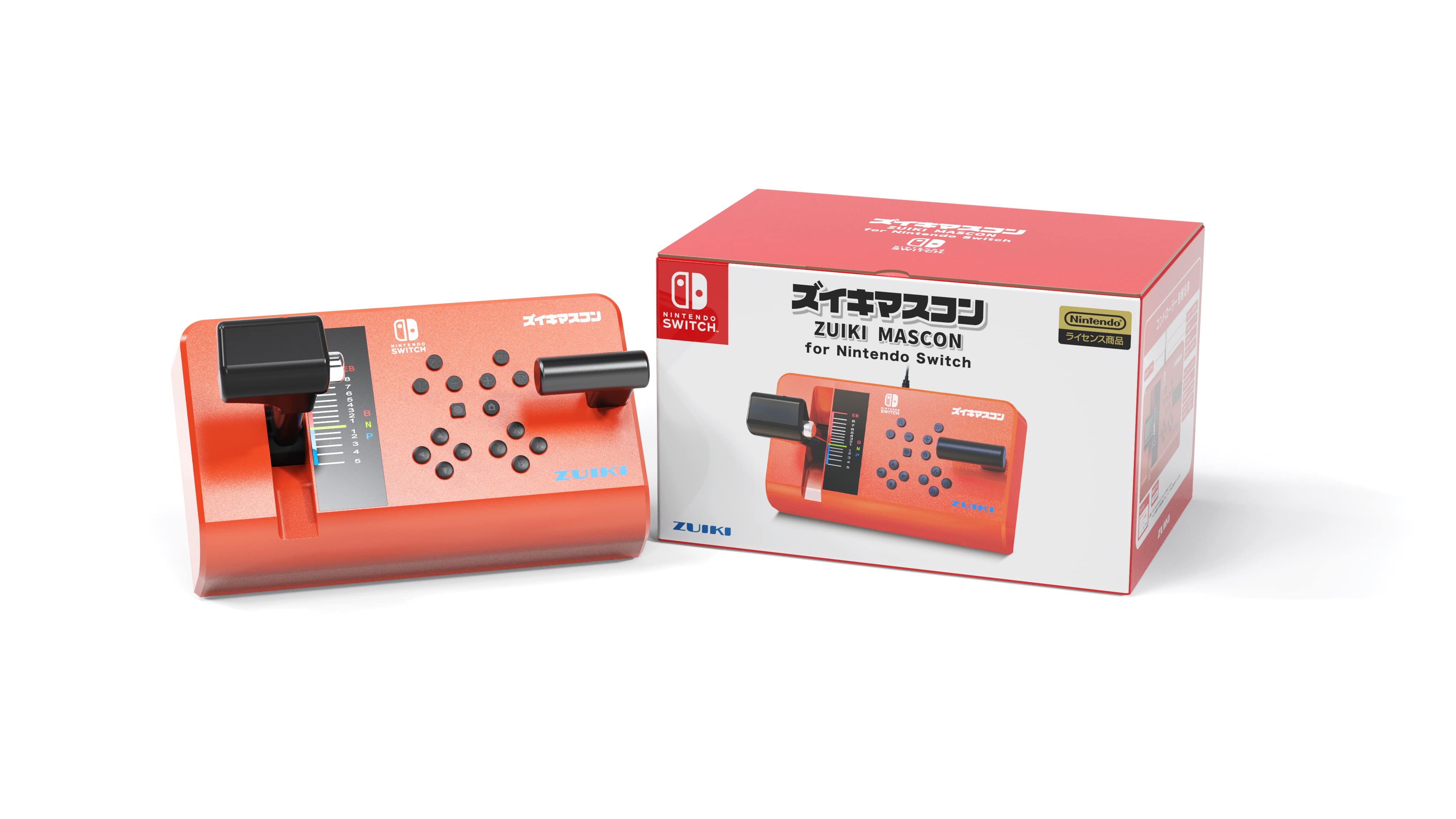 セット販売!ズイキマスコン for Nintendo Switch RED+鉄道にっぽん!RealPro 東京-神奈川!東急電鉄 編