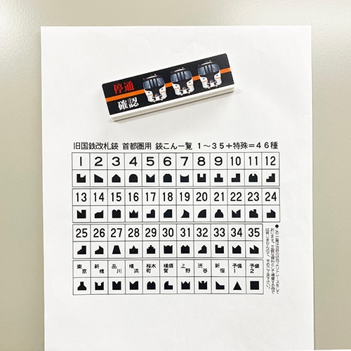 スタフ用スライダー（停通確認）緑 （停通確認）緑