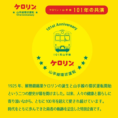 ケロリン・山手線環状運転101周年木製カギ形チャーム　品川駅パンチ型 品川駅パンチ型