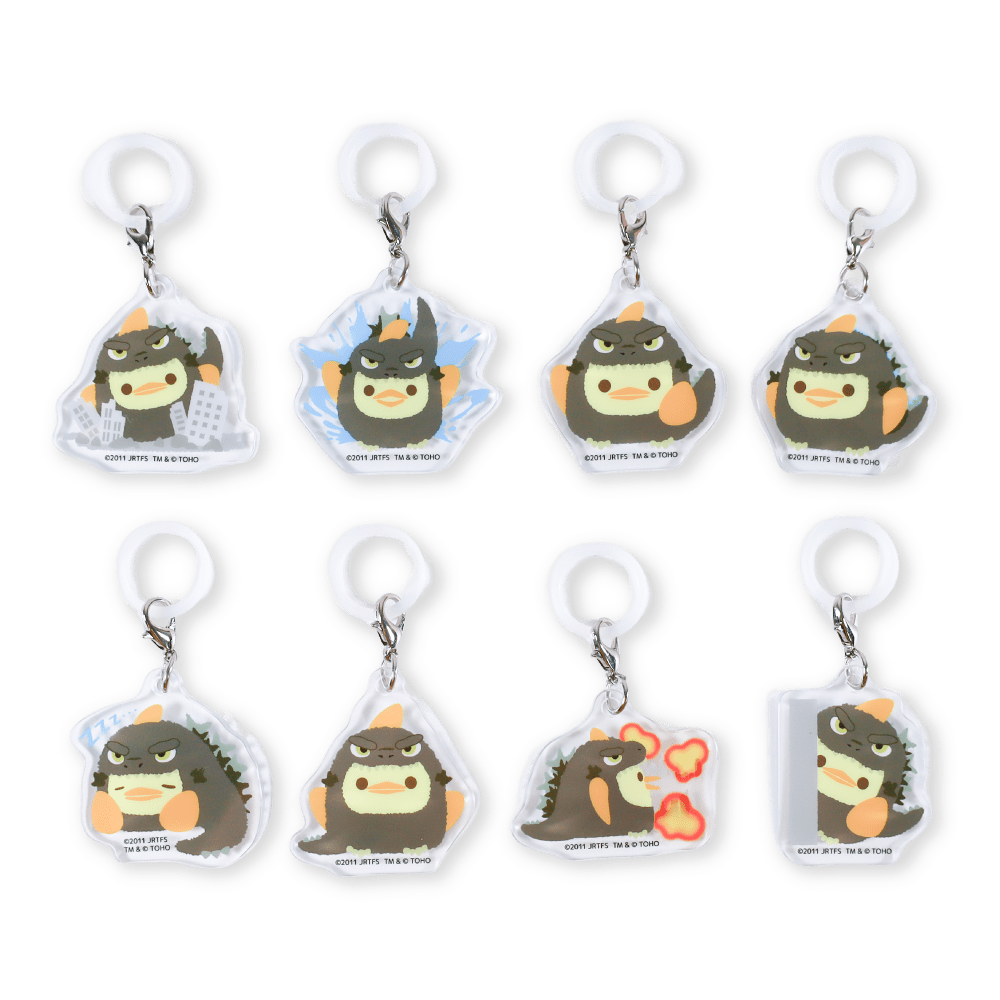 PIYORIN GODZILLA MINUS ZERO トレーディングめじるしチャーム（単品/全8種） 単品