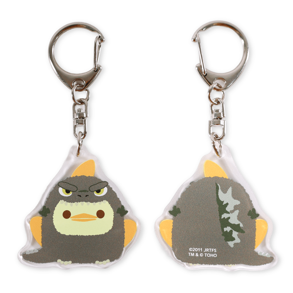 PIYORIN GODZILLA MINUS ZERO リバーシブルアクリルキーホルダー リバーシブルアクリルキーホルダー