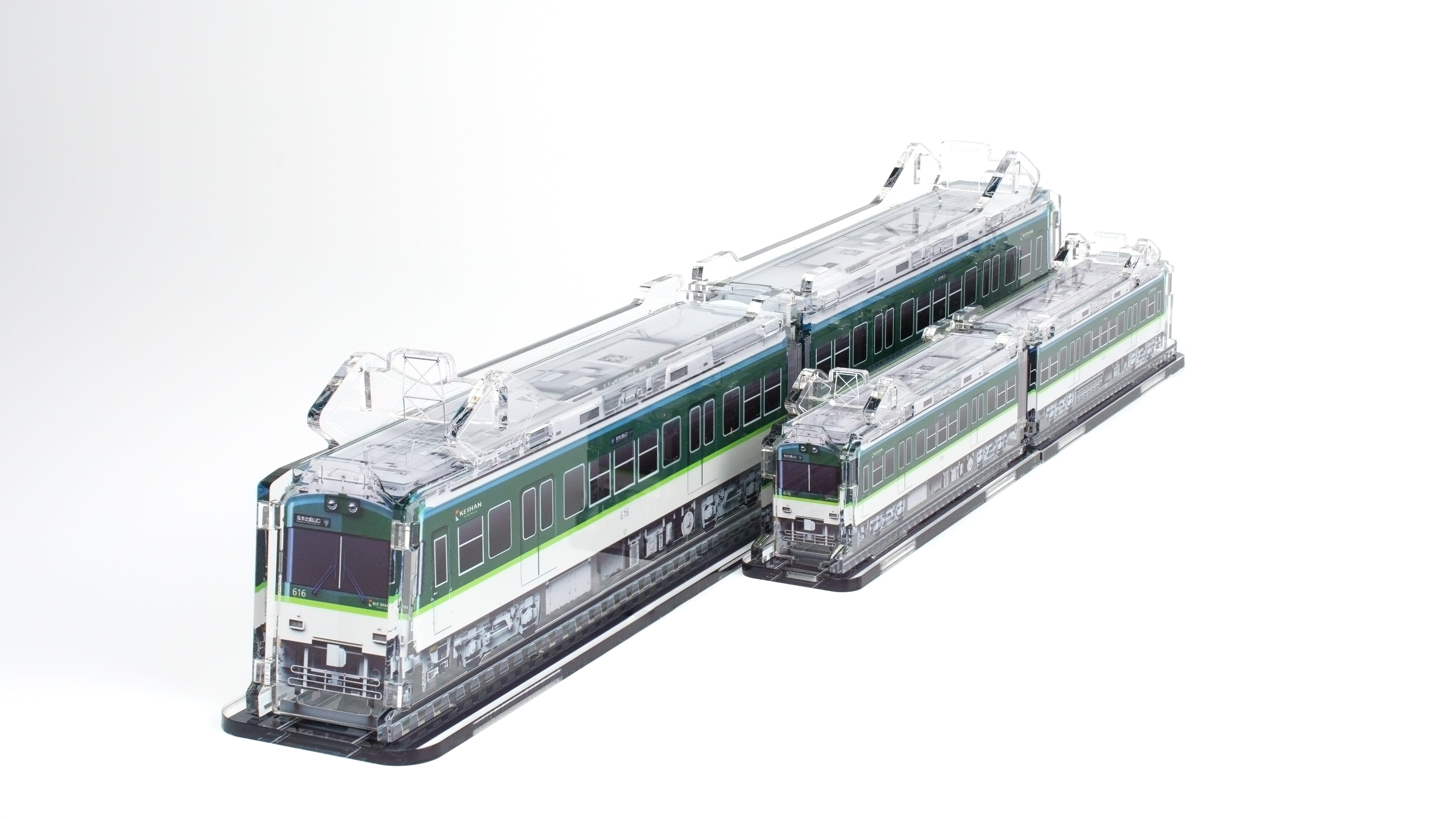 【3Dアクデン】京阪600形中型615・616号車セット