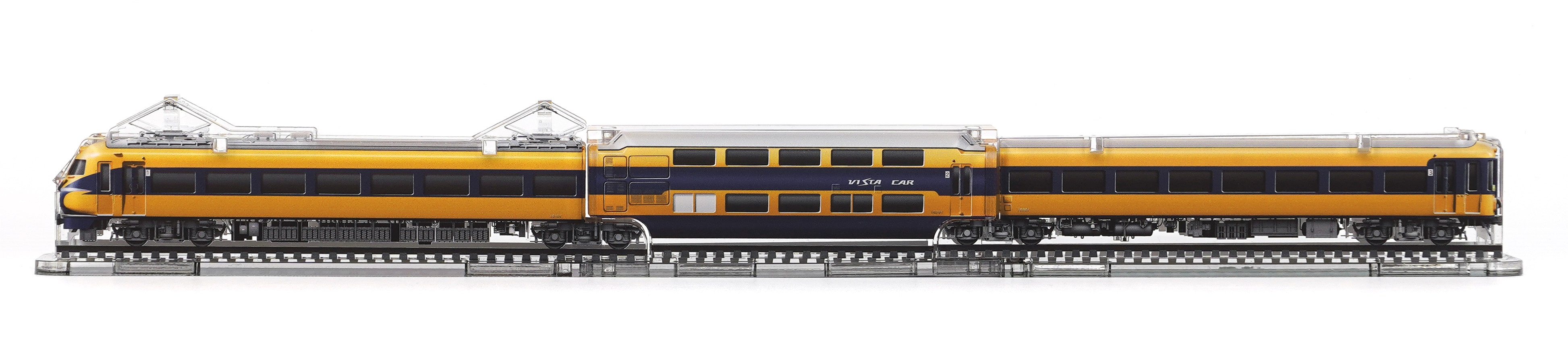 【3Dアクデン】近鉄　10100系新ビスタカーA編成　３両セット