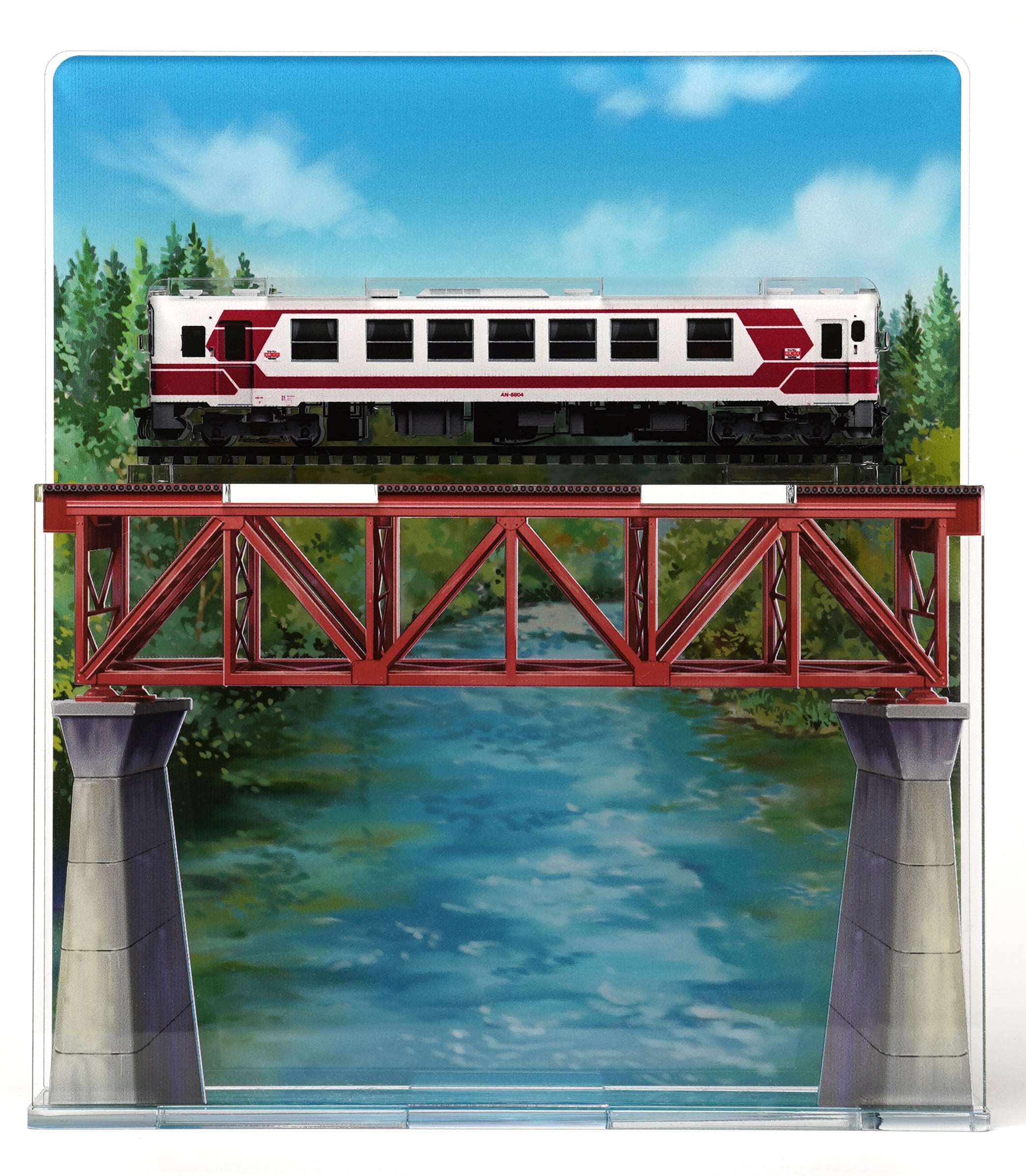  【3Dアクデン】秋田内陸縦貫鉄道AN-8804号車