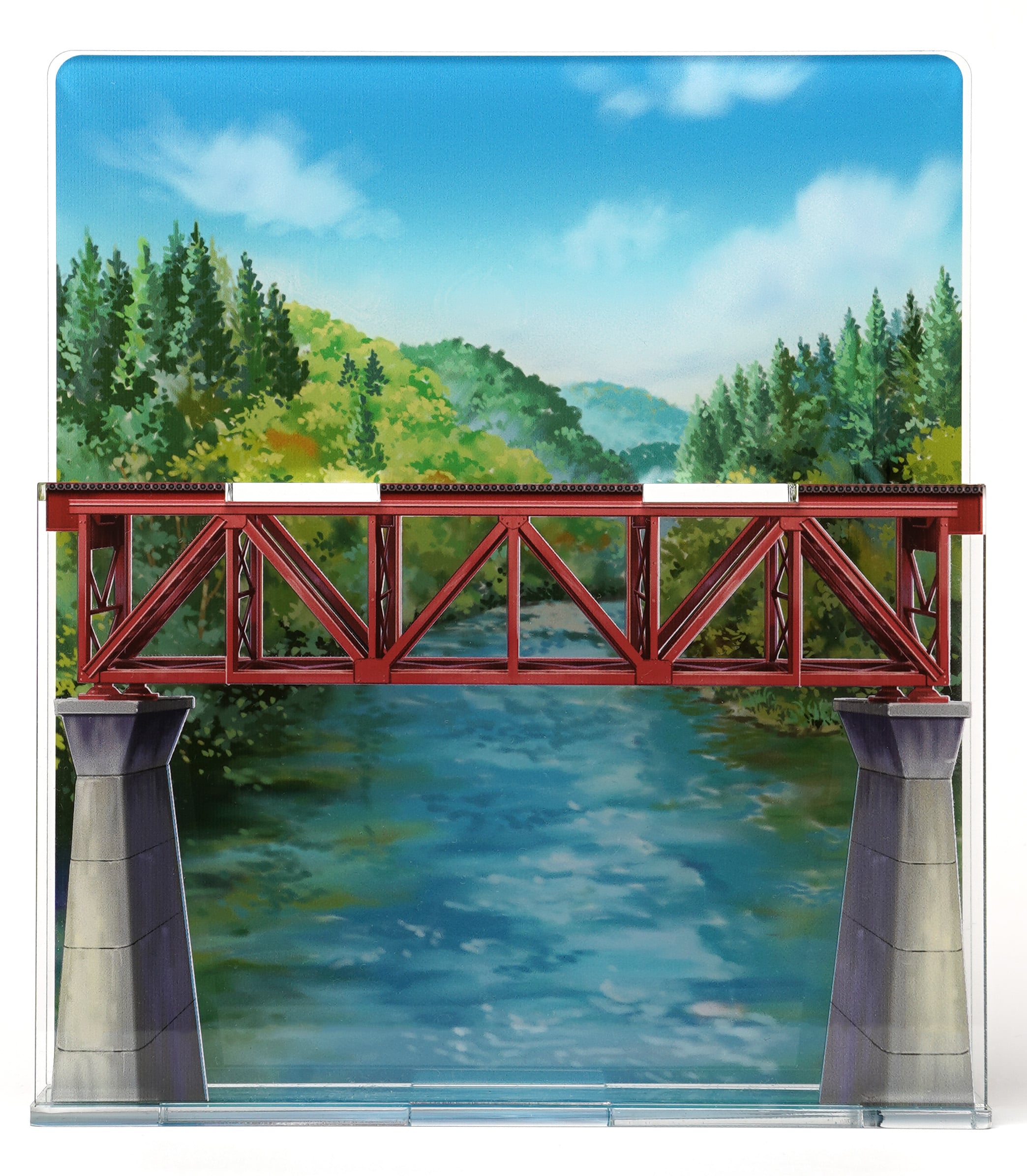  【風景台座】大又川橋梁（秋田内陸線）
