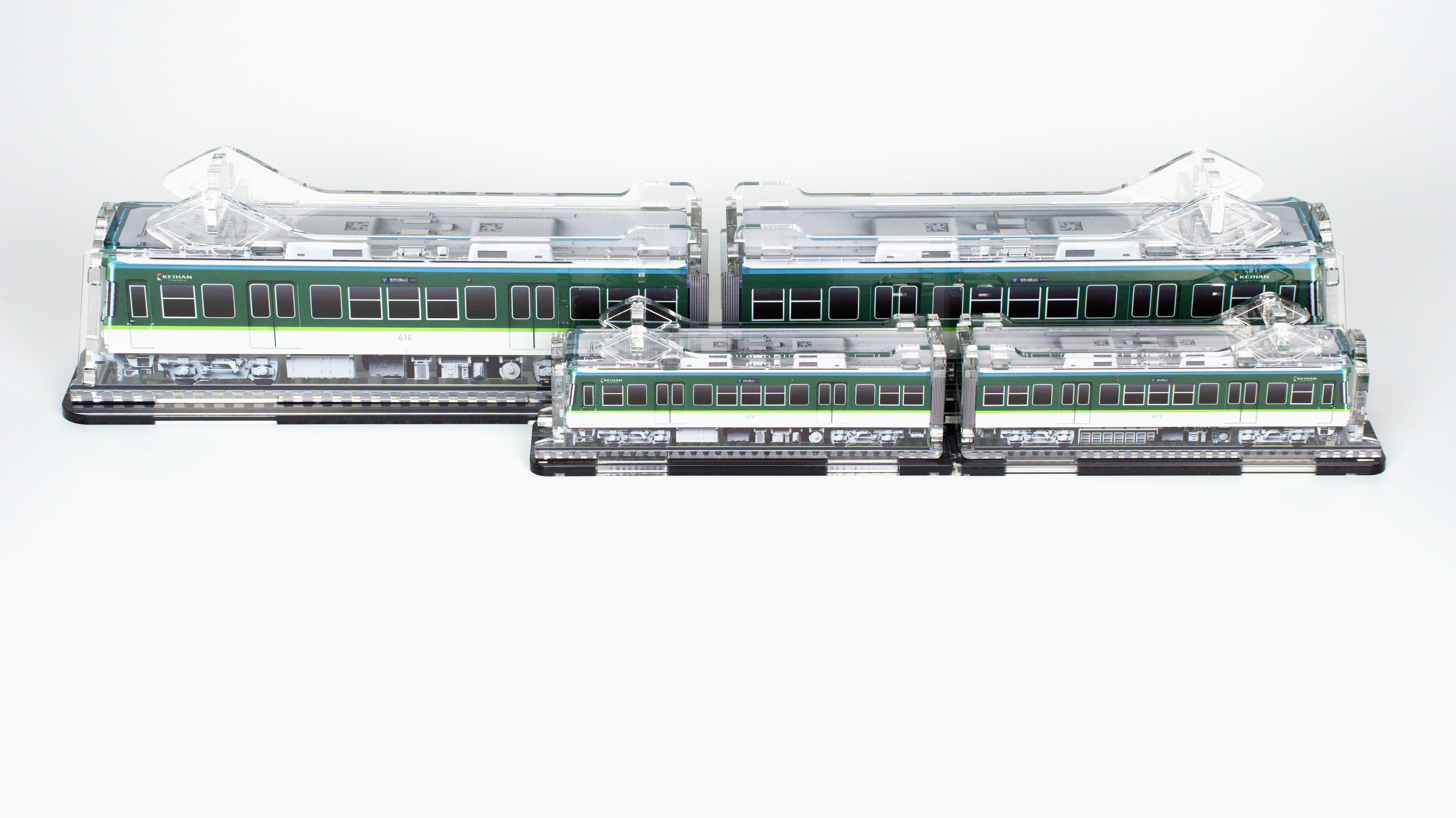 【3Dアクデン】京阪600形中型615・616号車セット