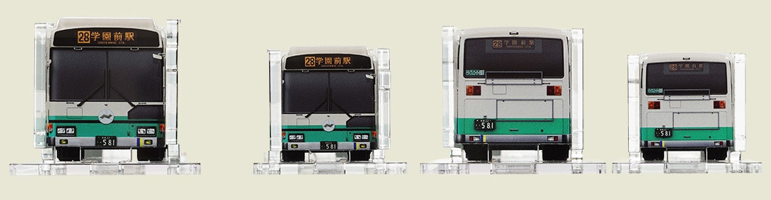 【3Dアクバス】奈良交通　日野ブルーリボン581号車（中型）
