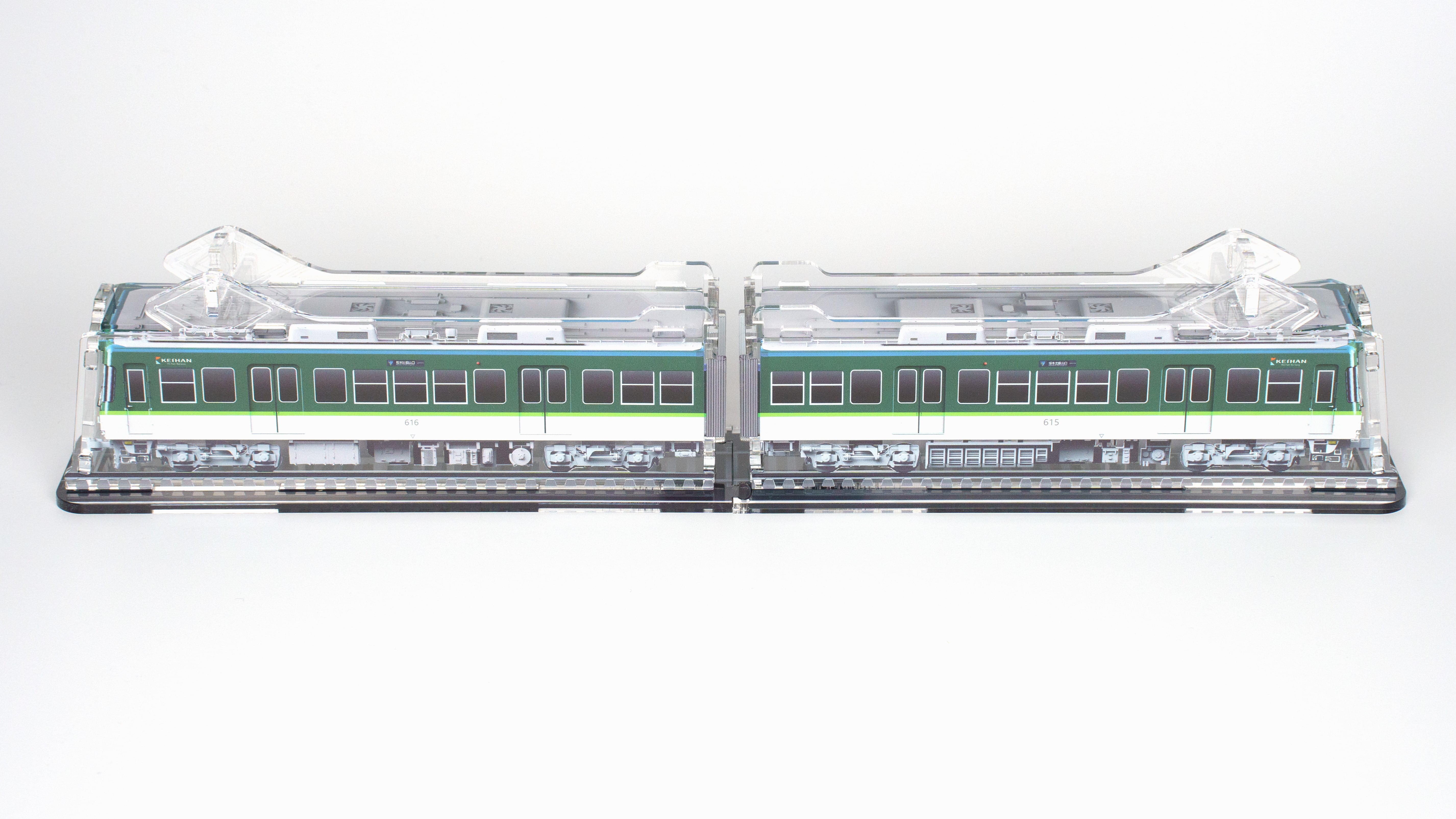 【3Dアクデン】京阪600形中型615・616号車セット