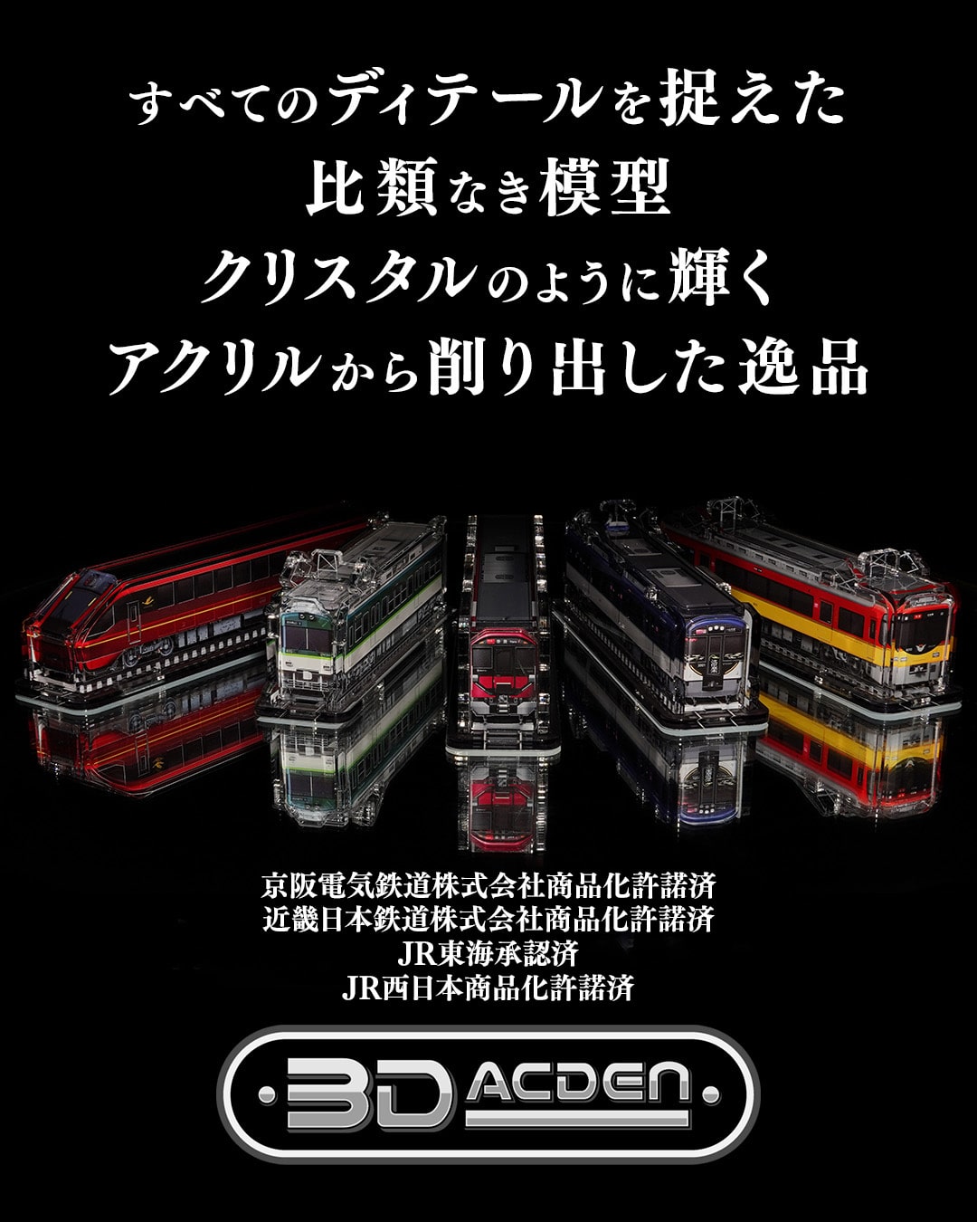  【3Dアクデン】秋田内陸縦貫鉄道AN-8804号車