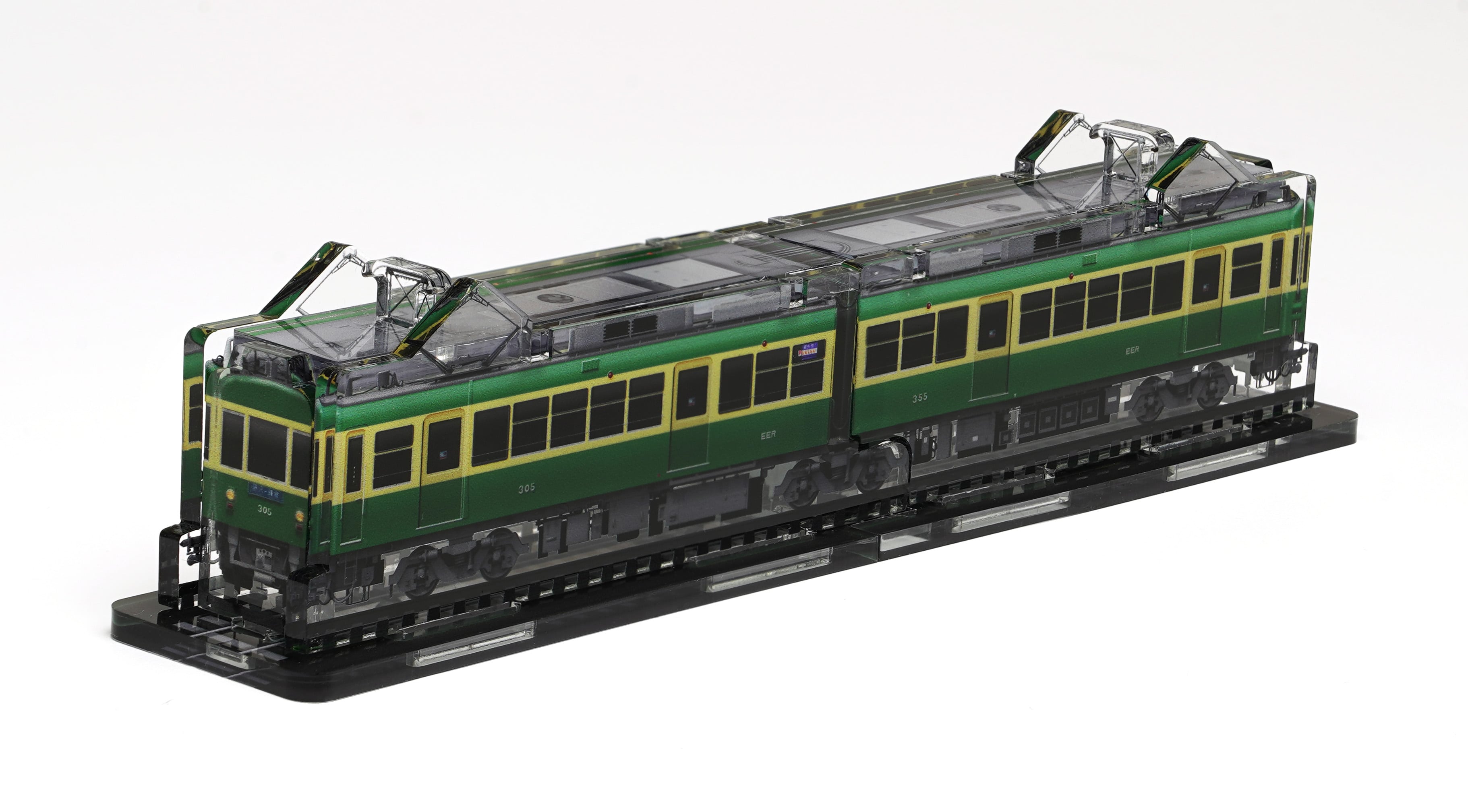  【3Dアクデン】江ノ電300形305・355号車（2両セット）