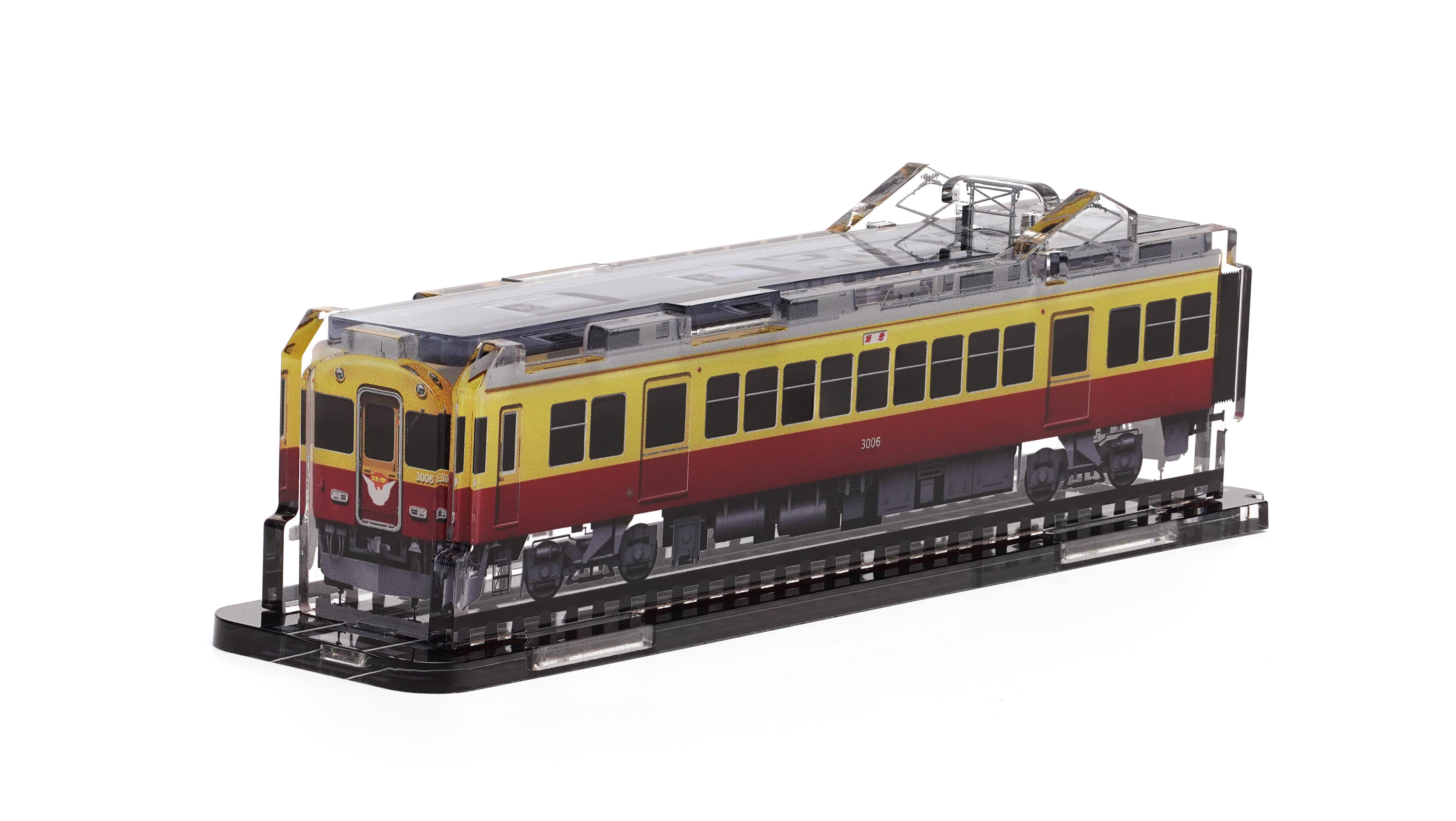 【3Dアクデン】京阪旧3000系（後方車両）3006号車