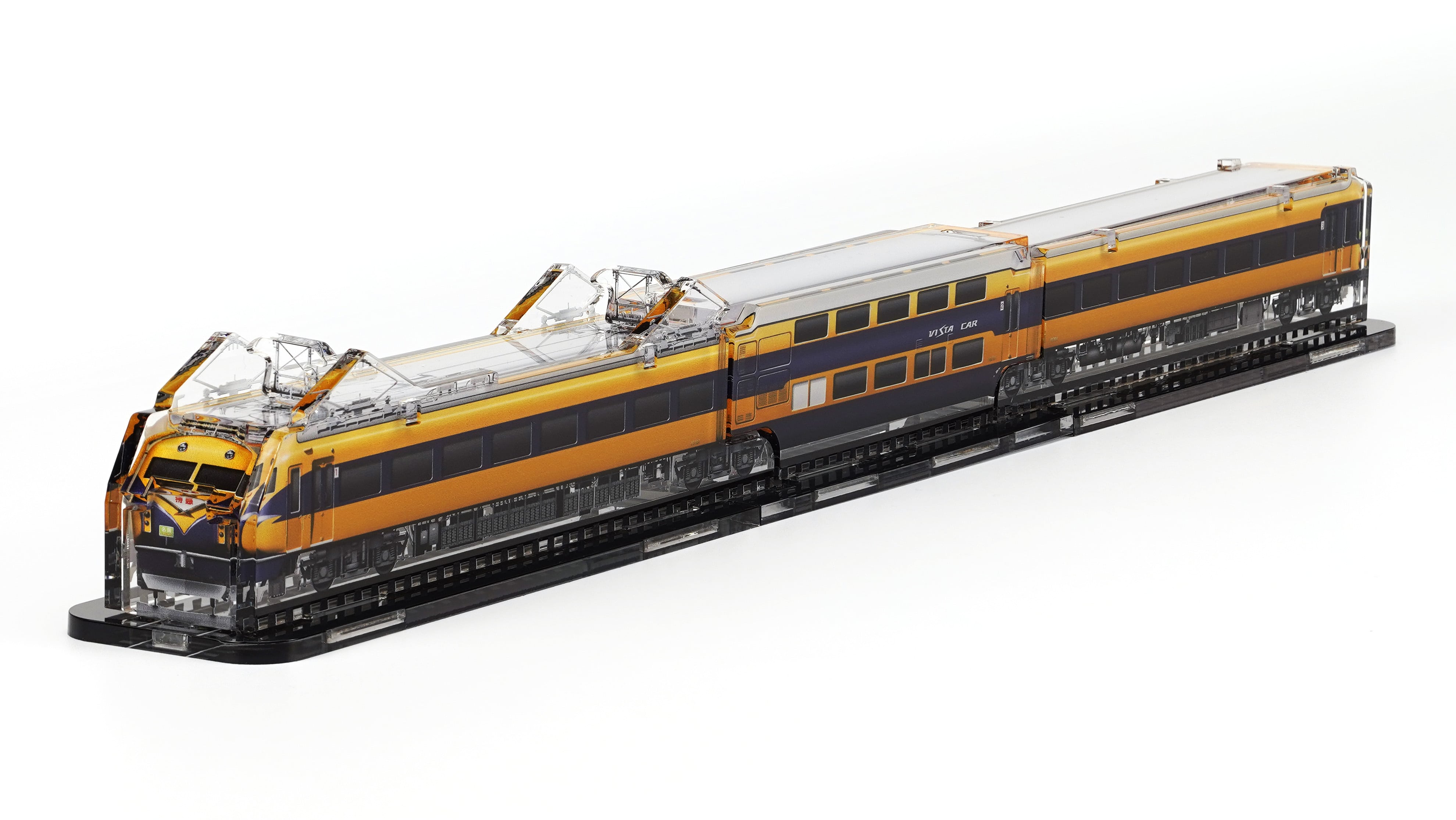 【3Dアクデン】近鉄　10100系新ビスタカーA編成　３両セット