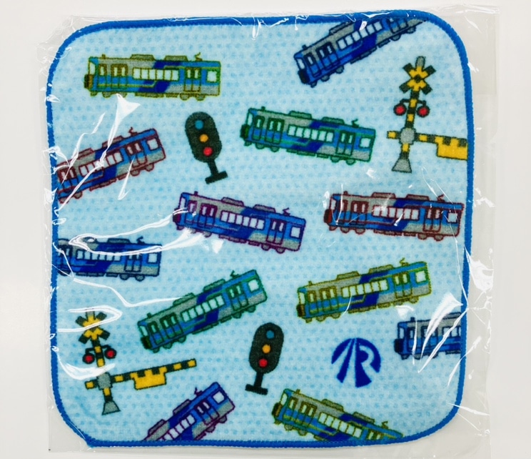 ＩＲいしかわ鉄道車両ハンカチ