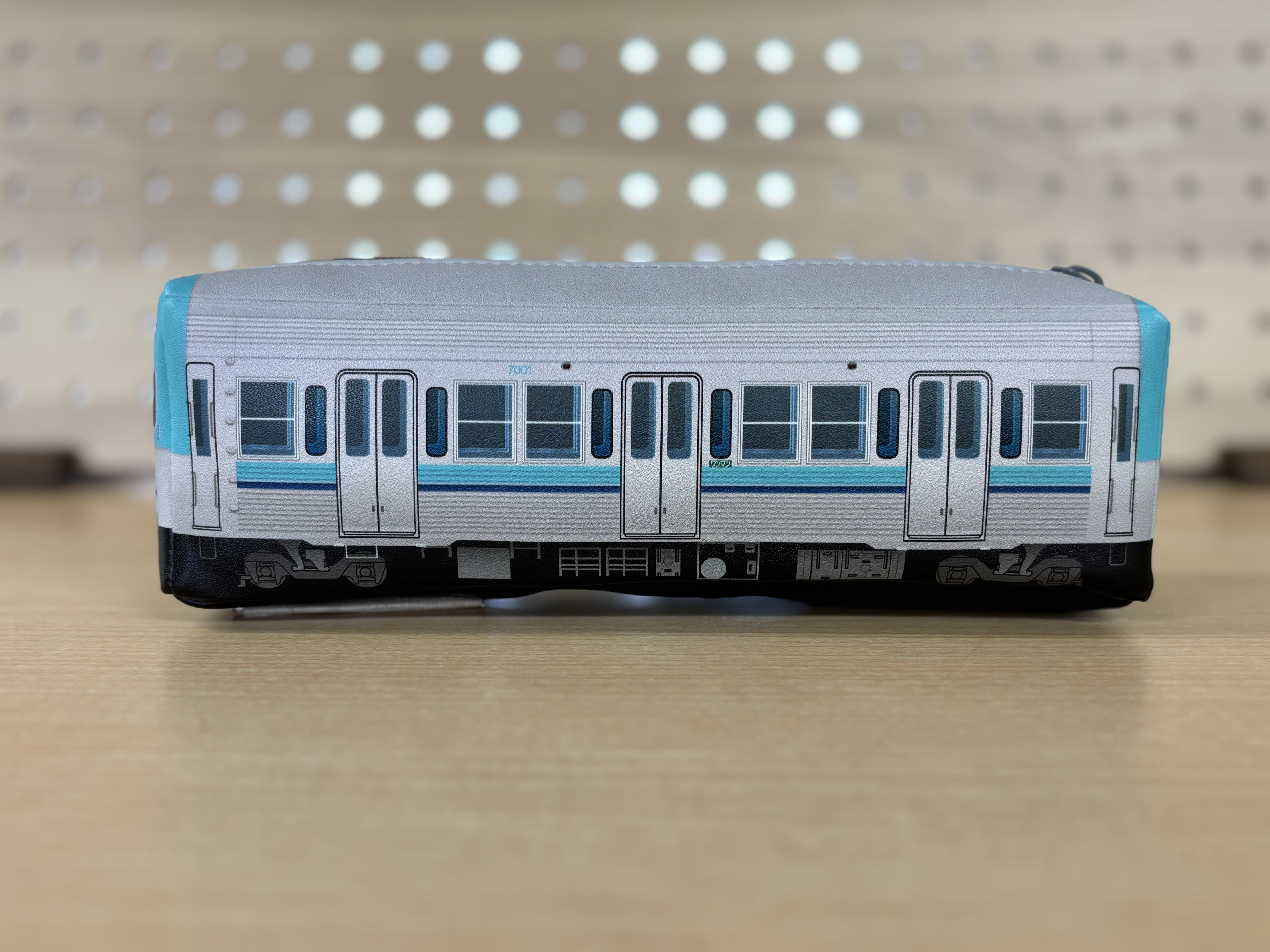 岳南電車オリジナル7000形電車型ペンケース【7001車両】