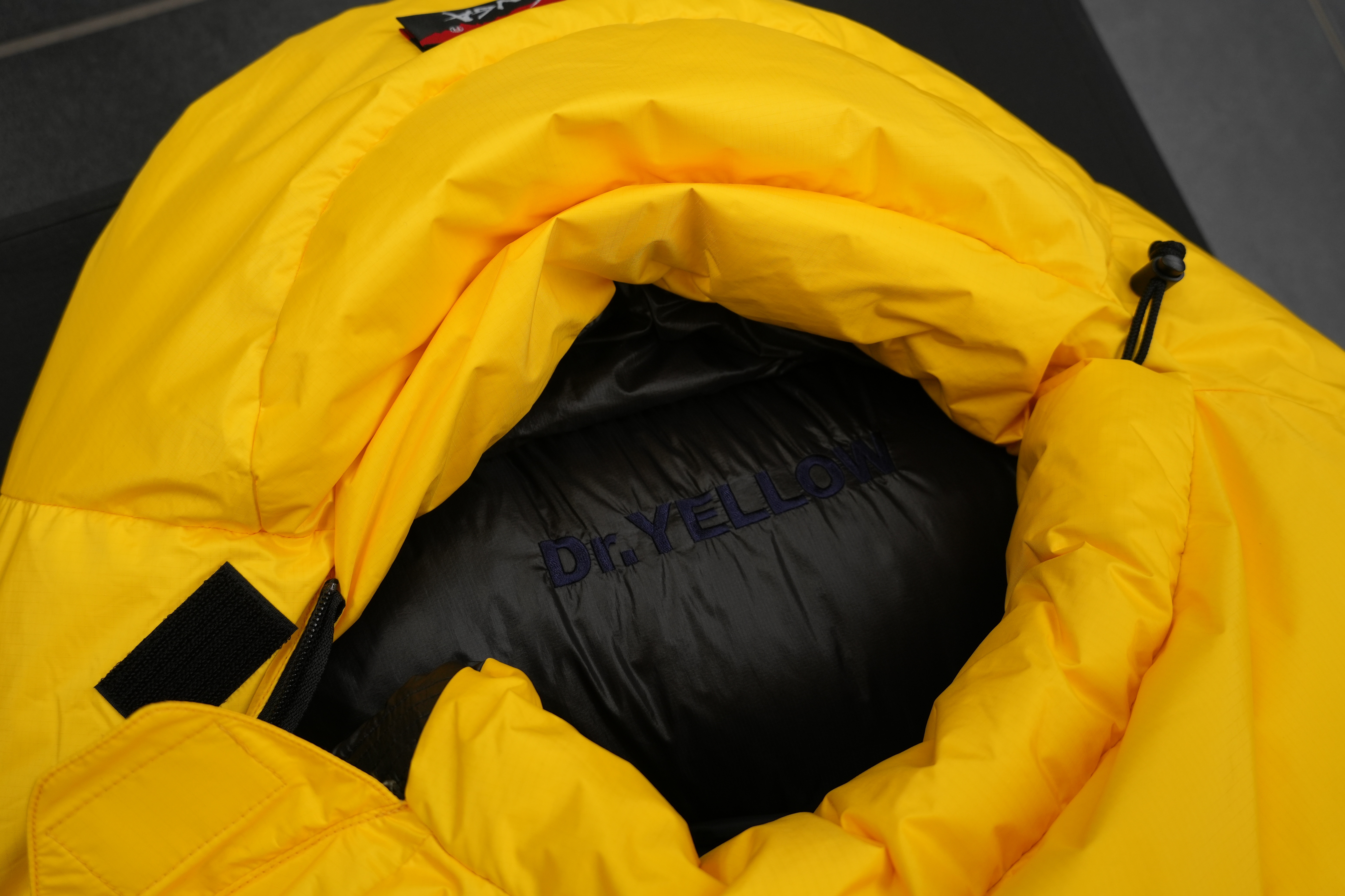 NANGA ドクターイエロー SLEEPING BAG（早期支援プラン５％オフ）※限定40本